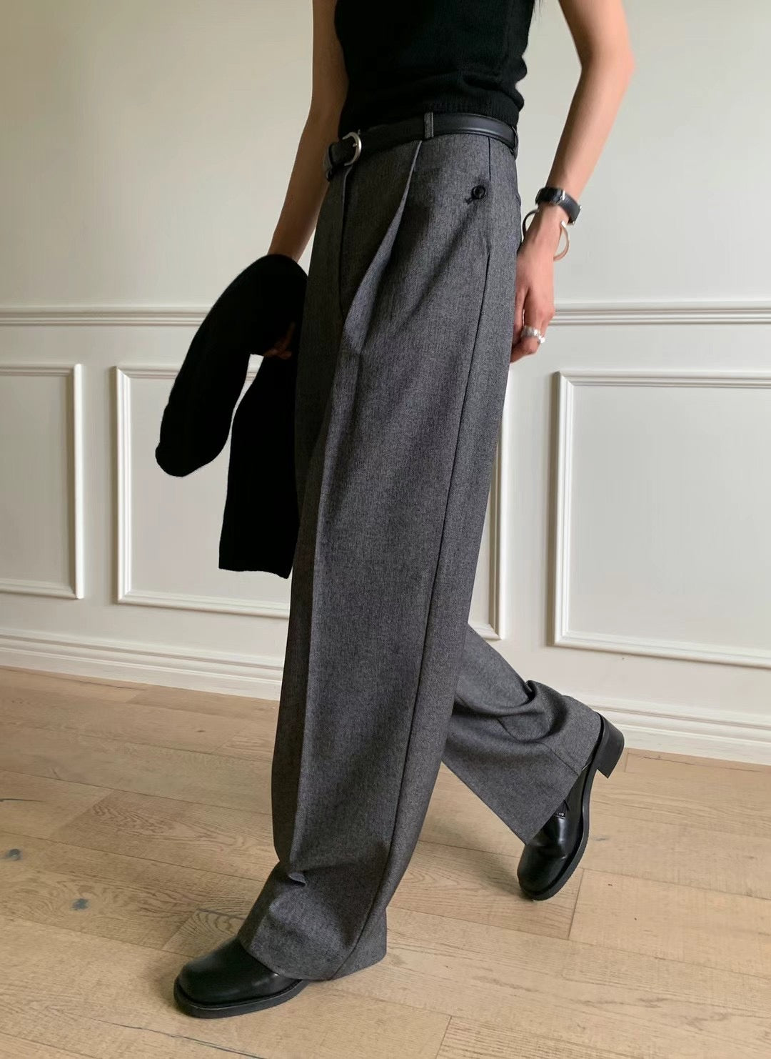 GOOD CUT BUTTON POCKET PANTS