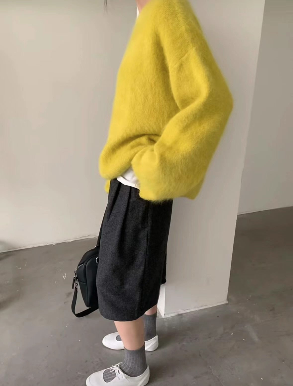 CREW NECK MOMO KNIT