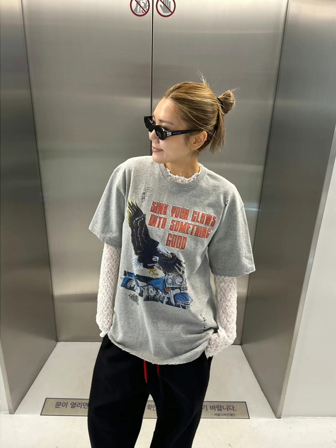 SINK YOUR CLAWS EAGLE TEE