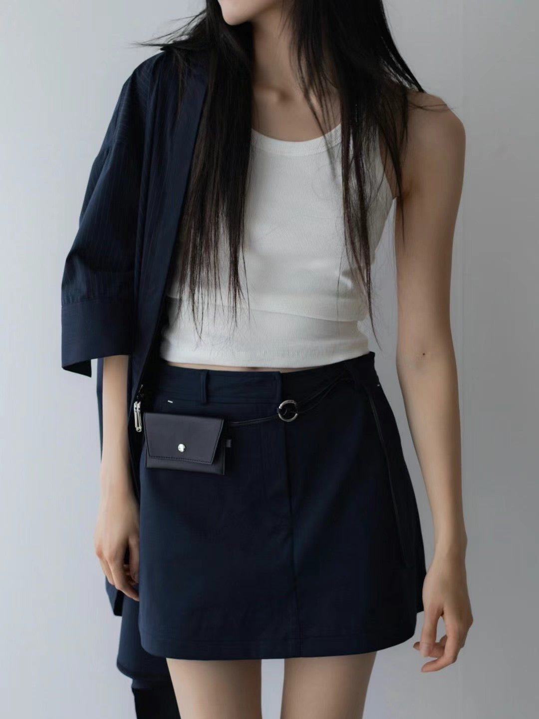 CLASSY MINI SKIRT SHORTS