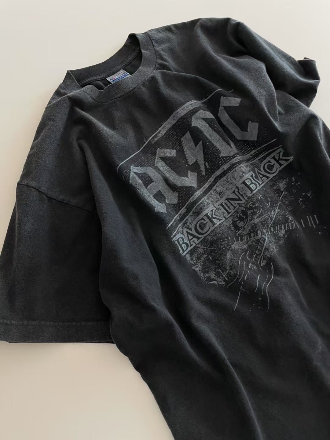 AC/DC DARK GREY TEE