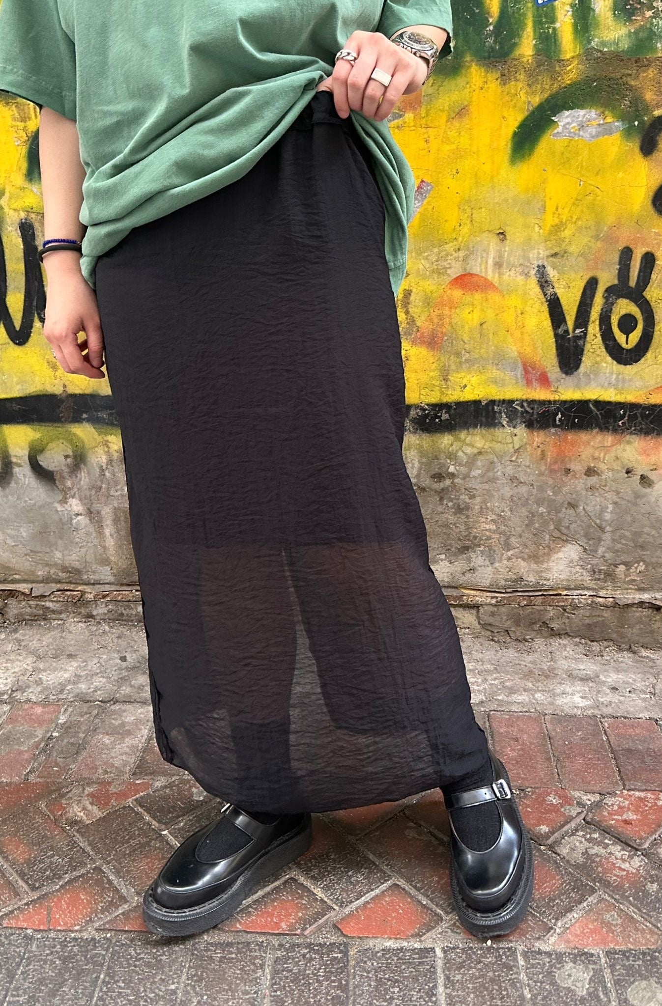 SHEER 2WAY SKIRT