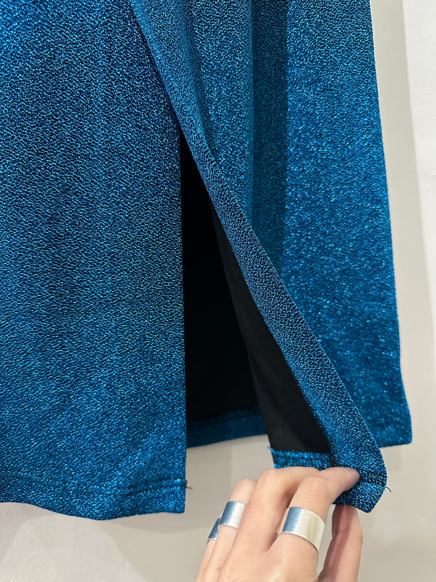 • FUSSY MADE • GLITTERING PENCIL SKIRT