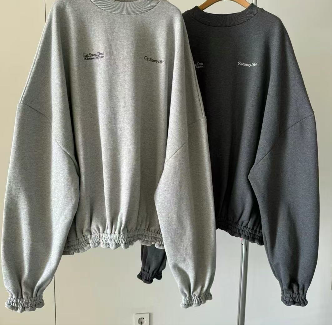 RUFFLE ENDED SWEATER