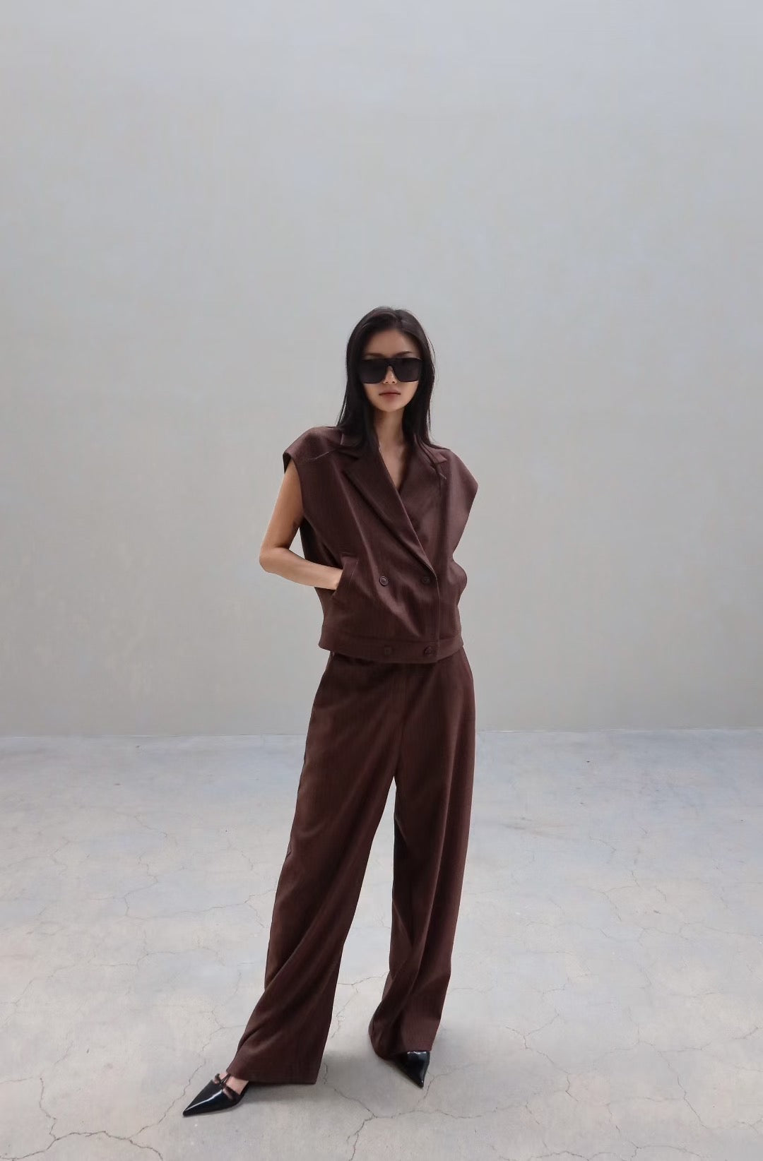 ELEGANT PINSTRIPES SET - VEST