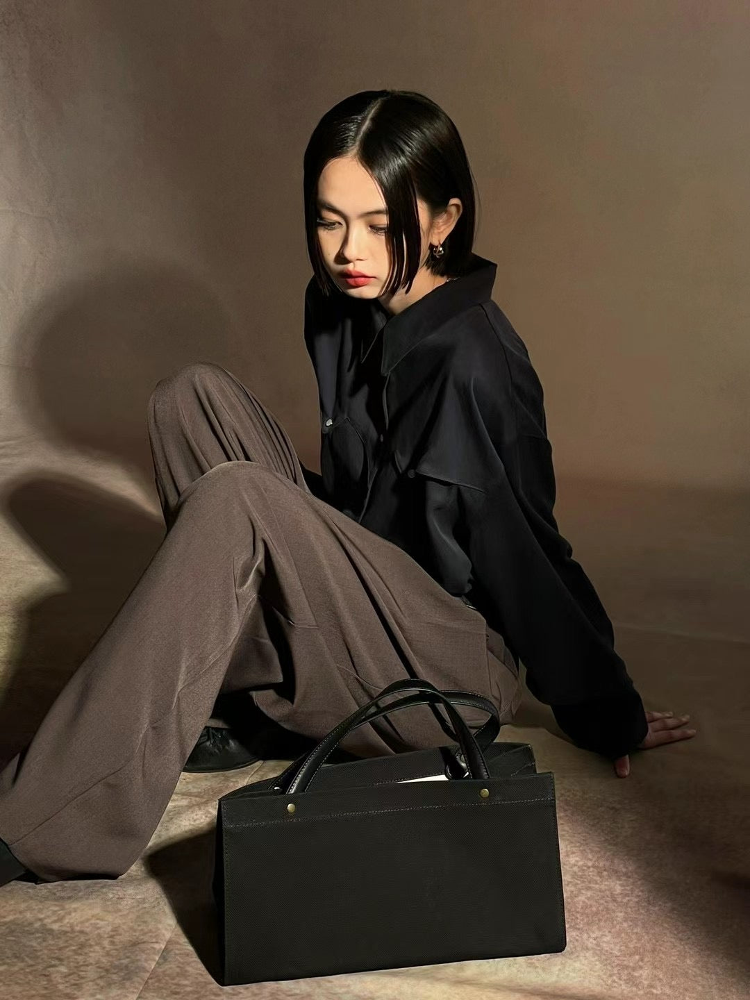 POINT POCKET RAYON SHIRT