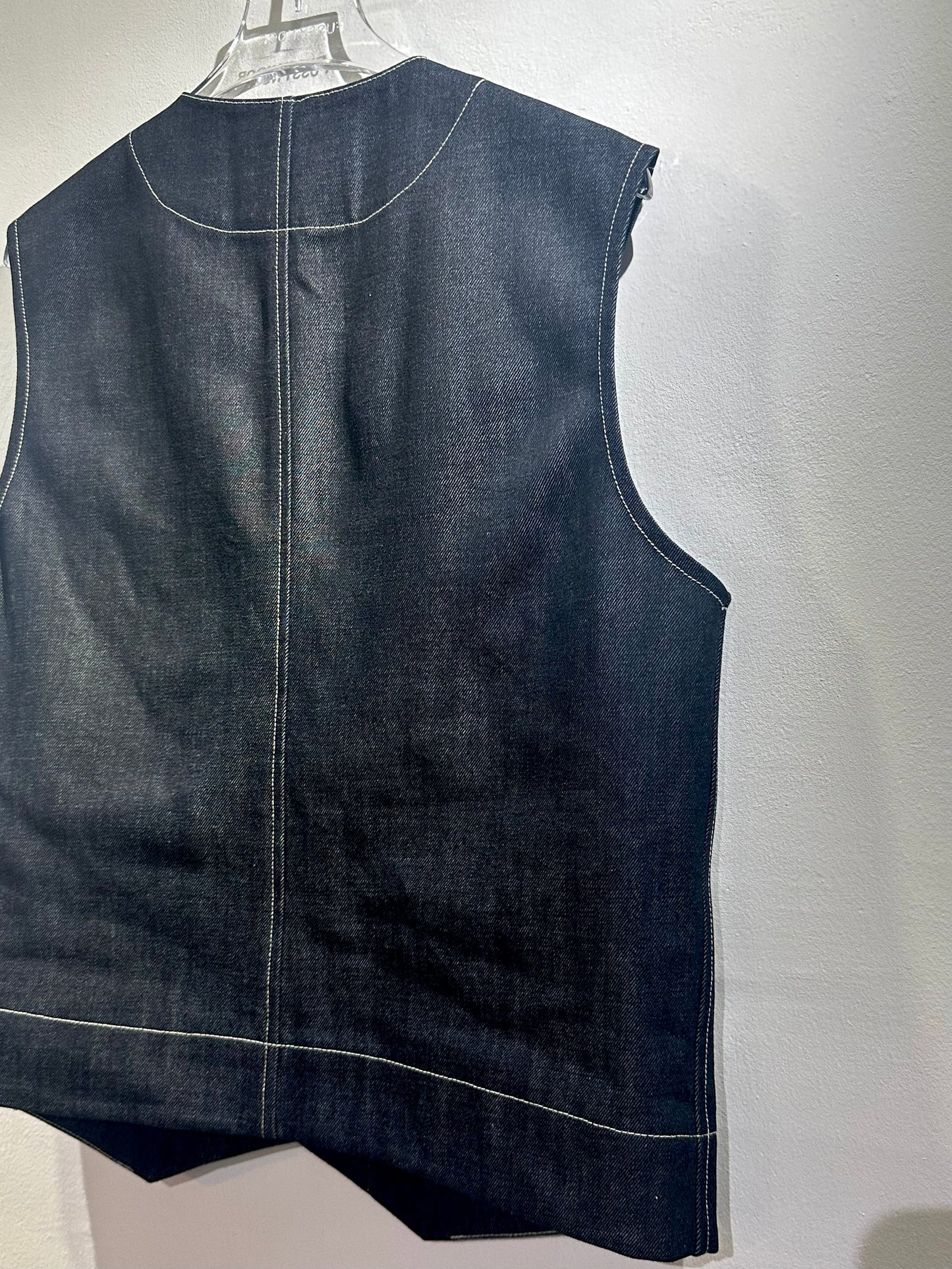 • FUSSY MADE • RAW DENIM VEST