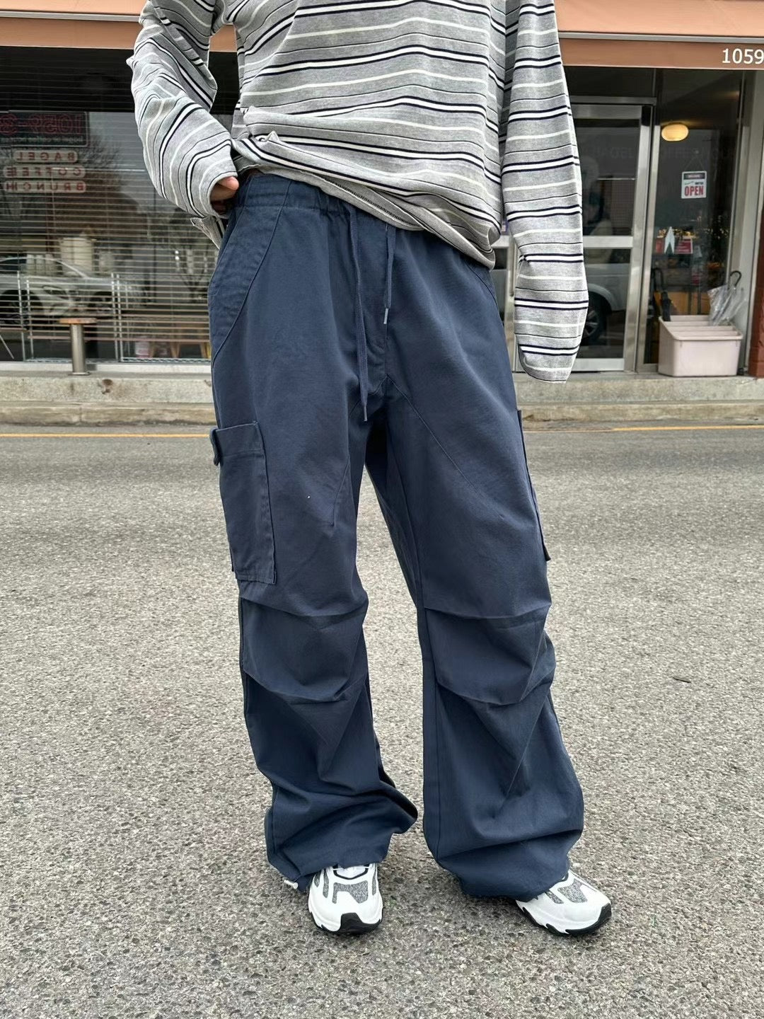 BIG POCKET CARGO PANTS -5 COLOURS