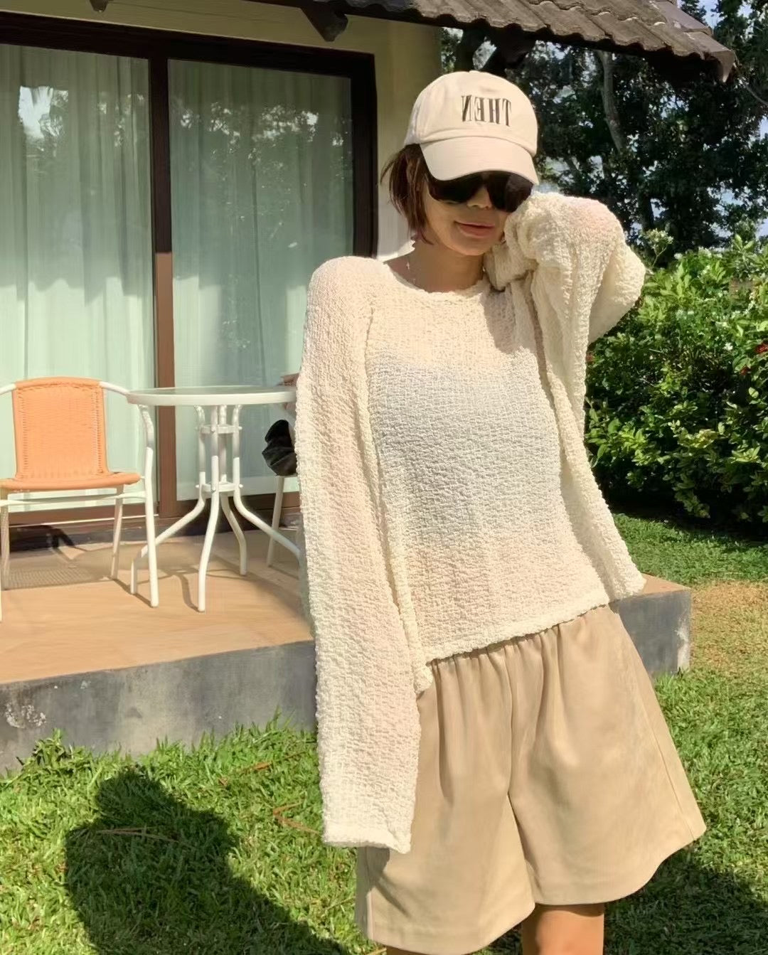 SPRING TEXTILE TOP
