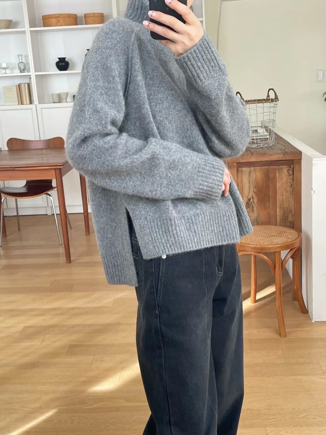 RACCOON TURTLE KNIT - 3 COLOURS