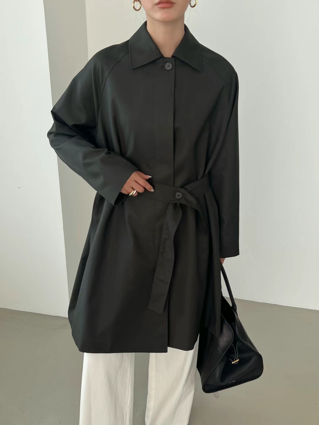 !!!EARLYBIRD SPECIAL OFFER until Sunday!!! MID LENGTH BELTED TRENCH COAT