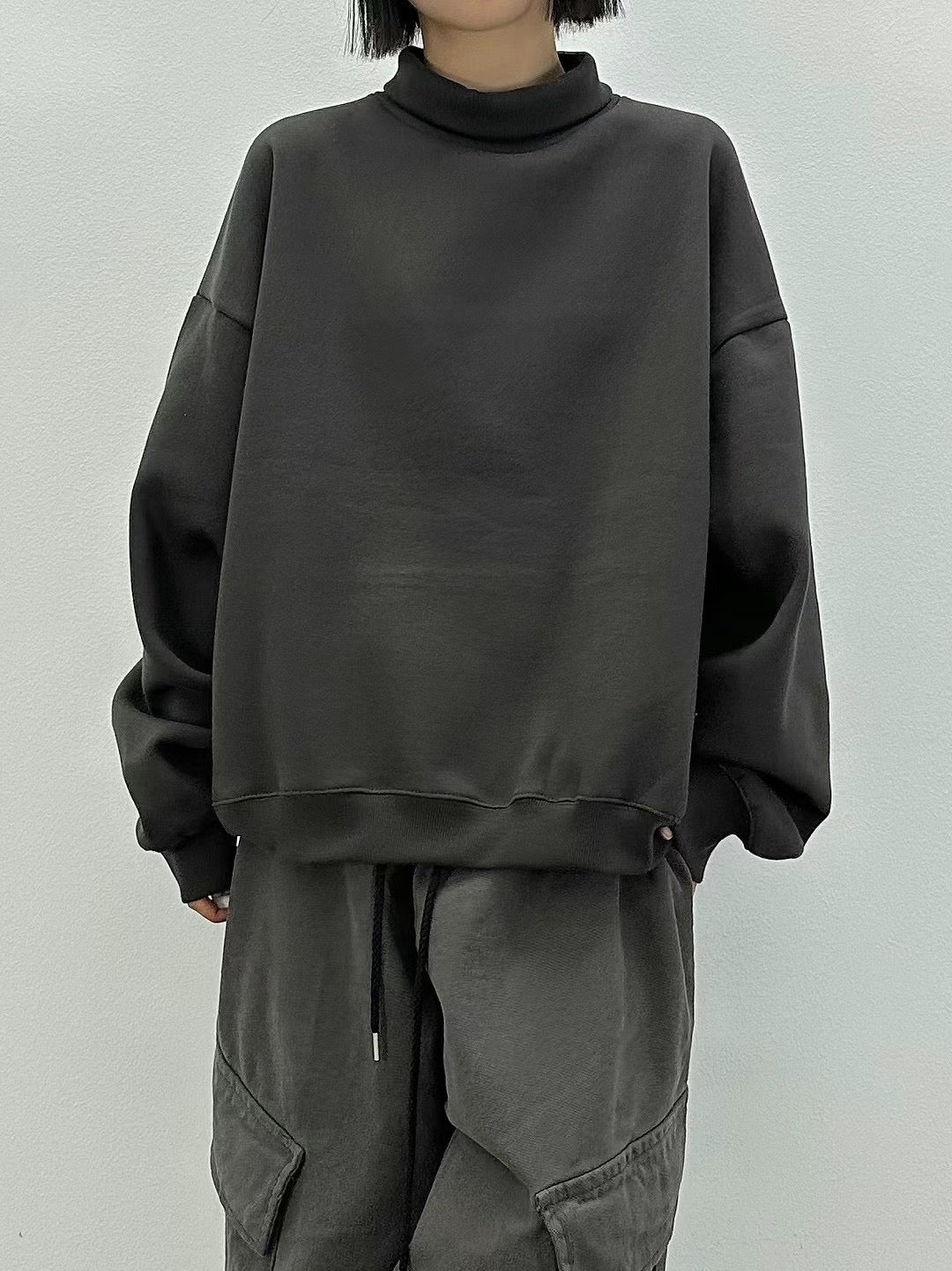 FLEECE TURTLE NECK SW - 4 COLOURS