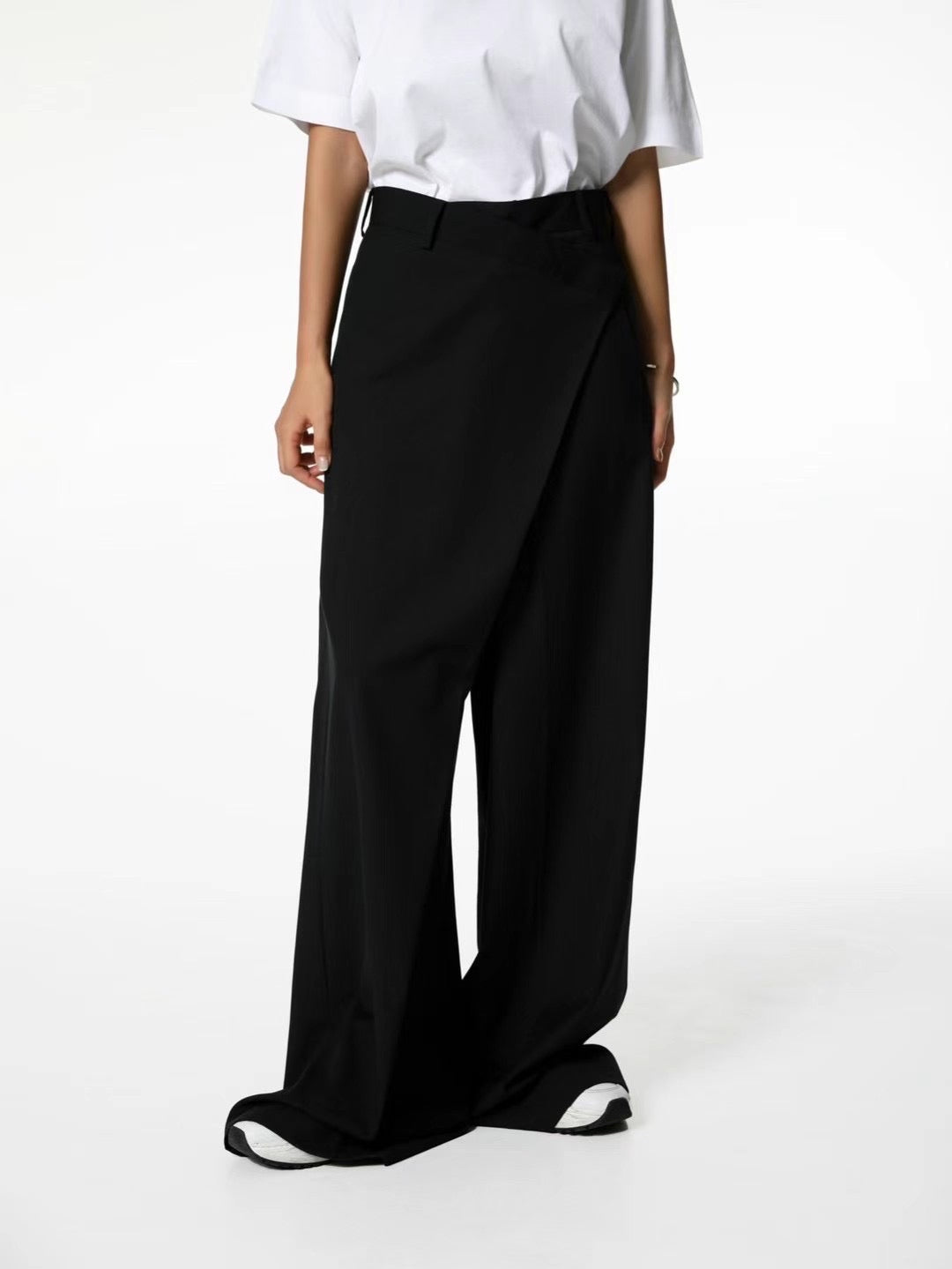 CROSS WRAP TROUSERS