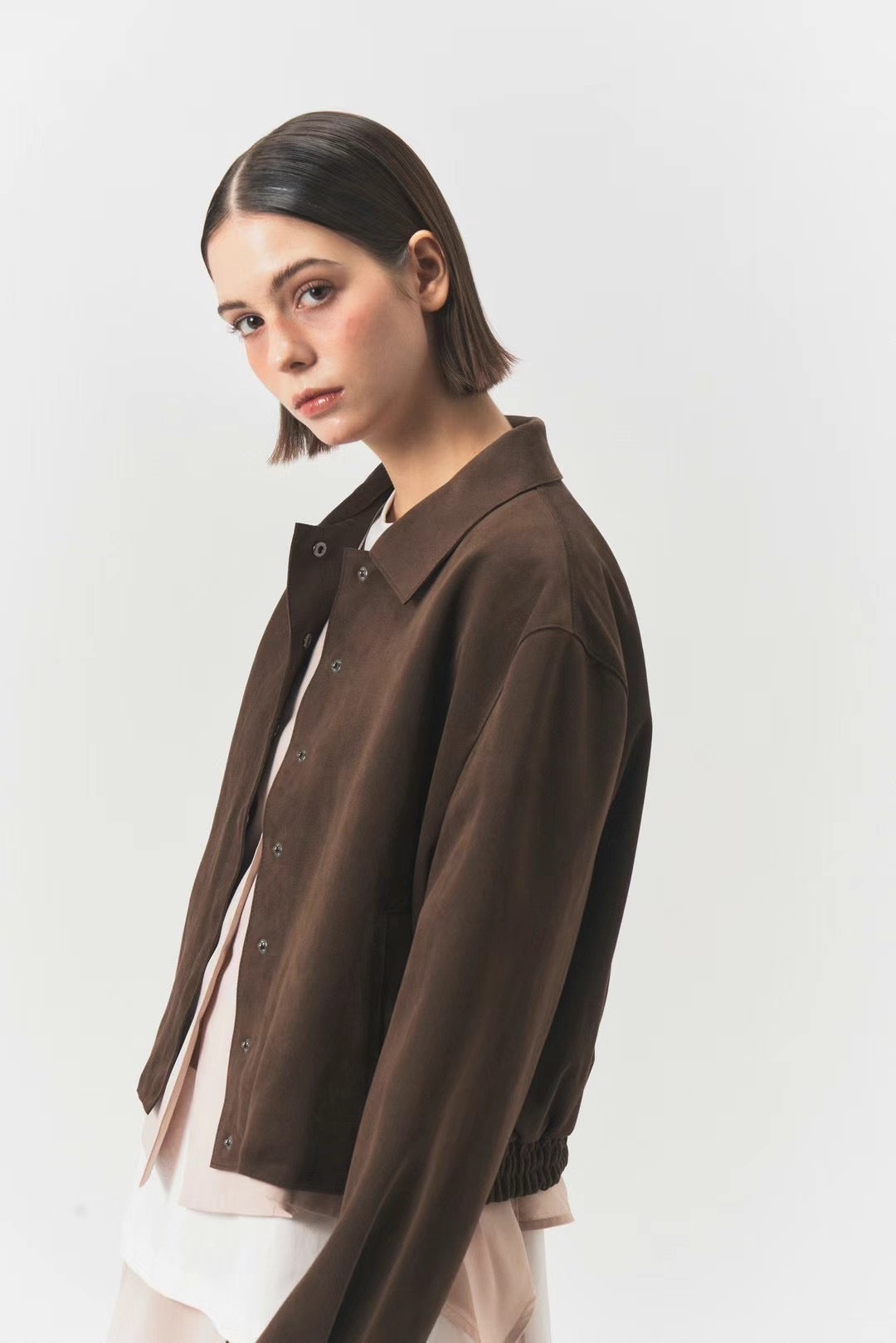 SUEDE BOMBER JACKET