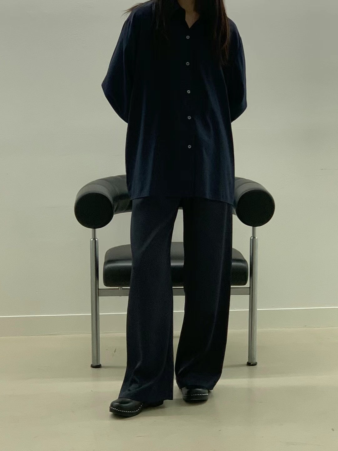 ELASTIC WAIST BASIC PANTS