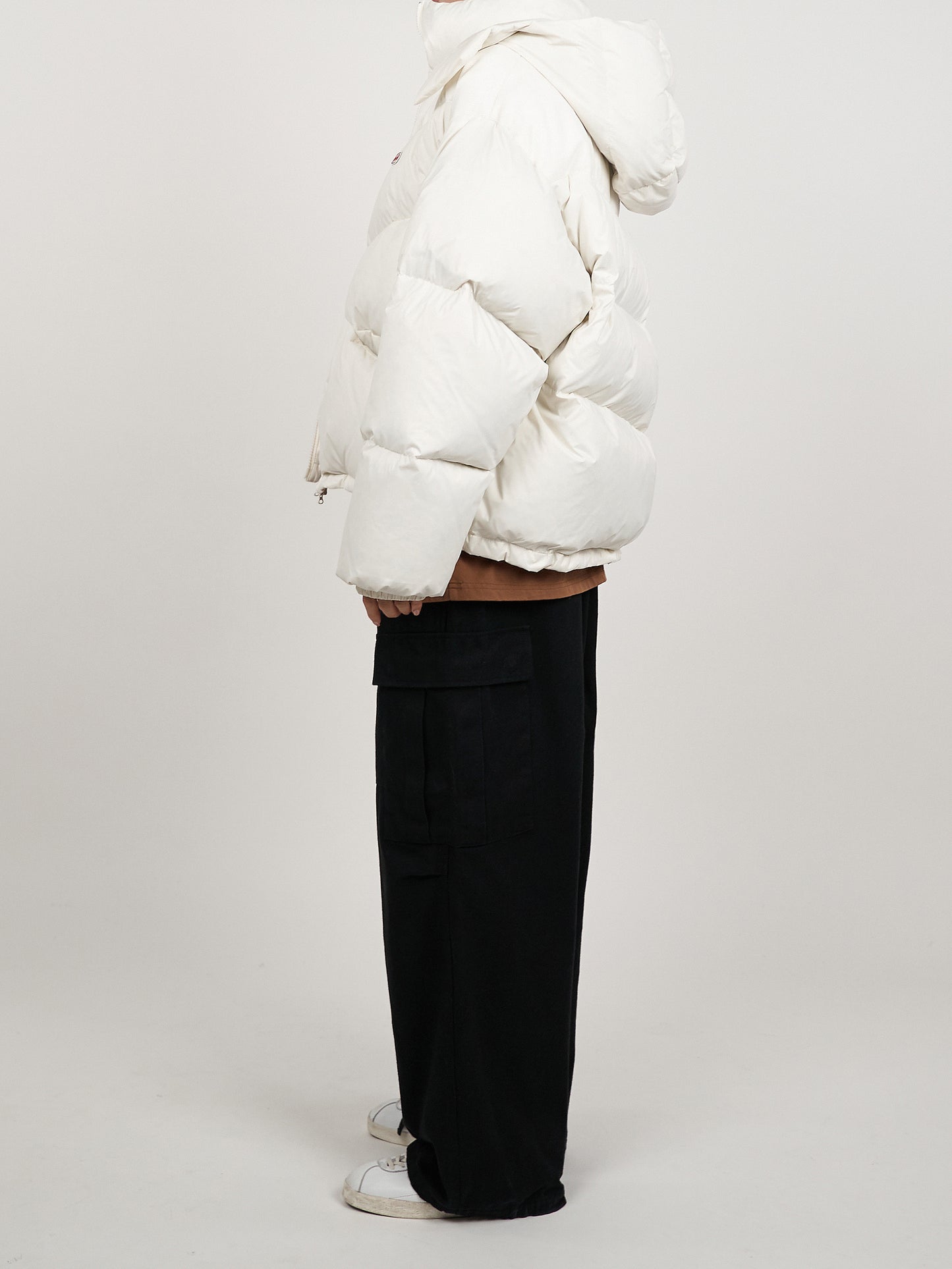 DIAGONAL STITCH DOWN JUMPER