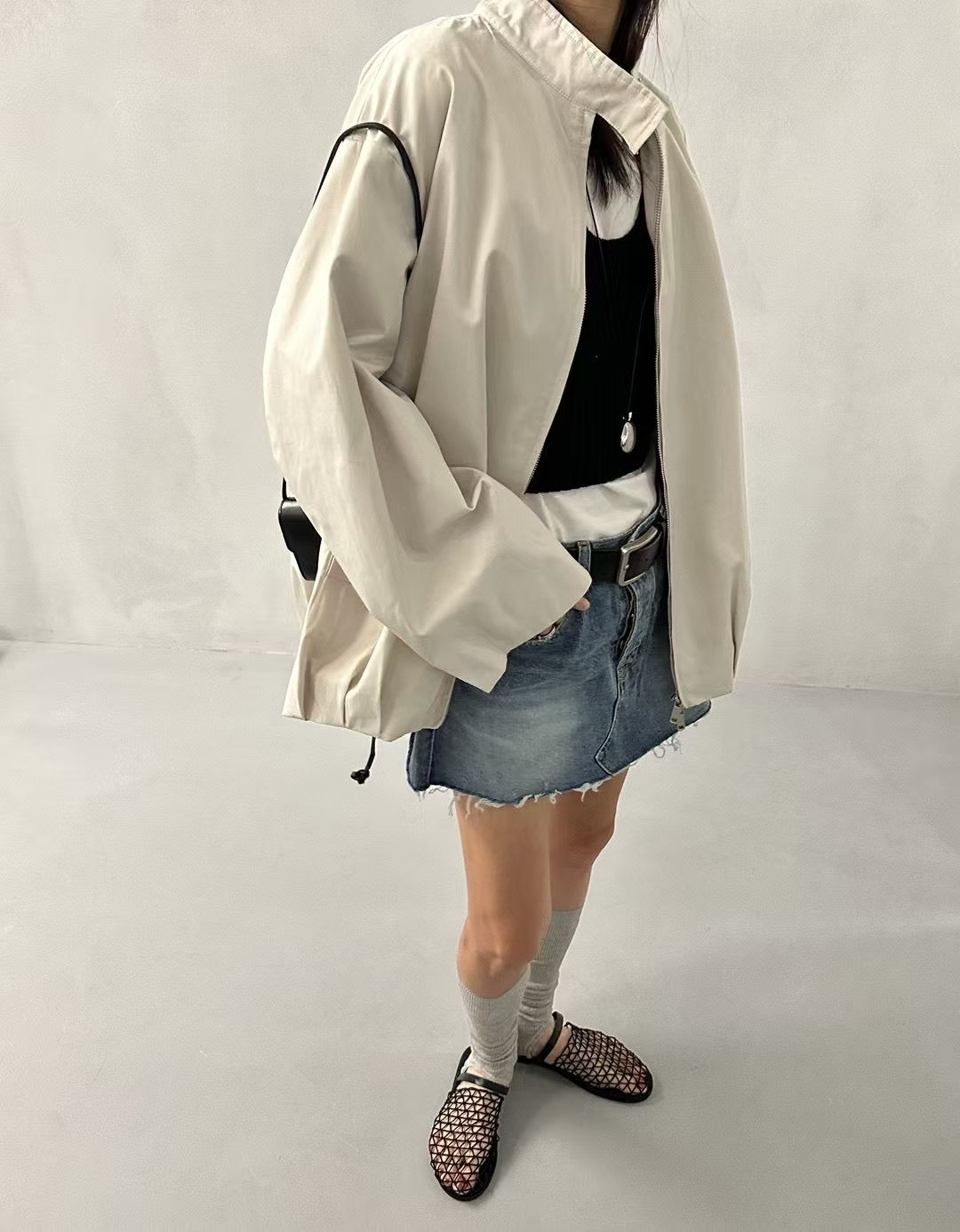 OVERSIZED BASIC DAILY JACKET