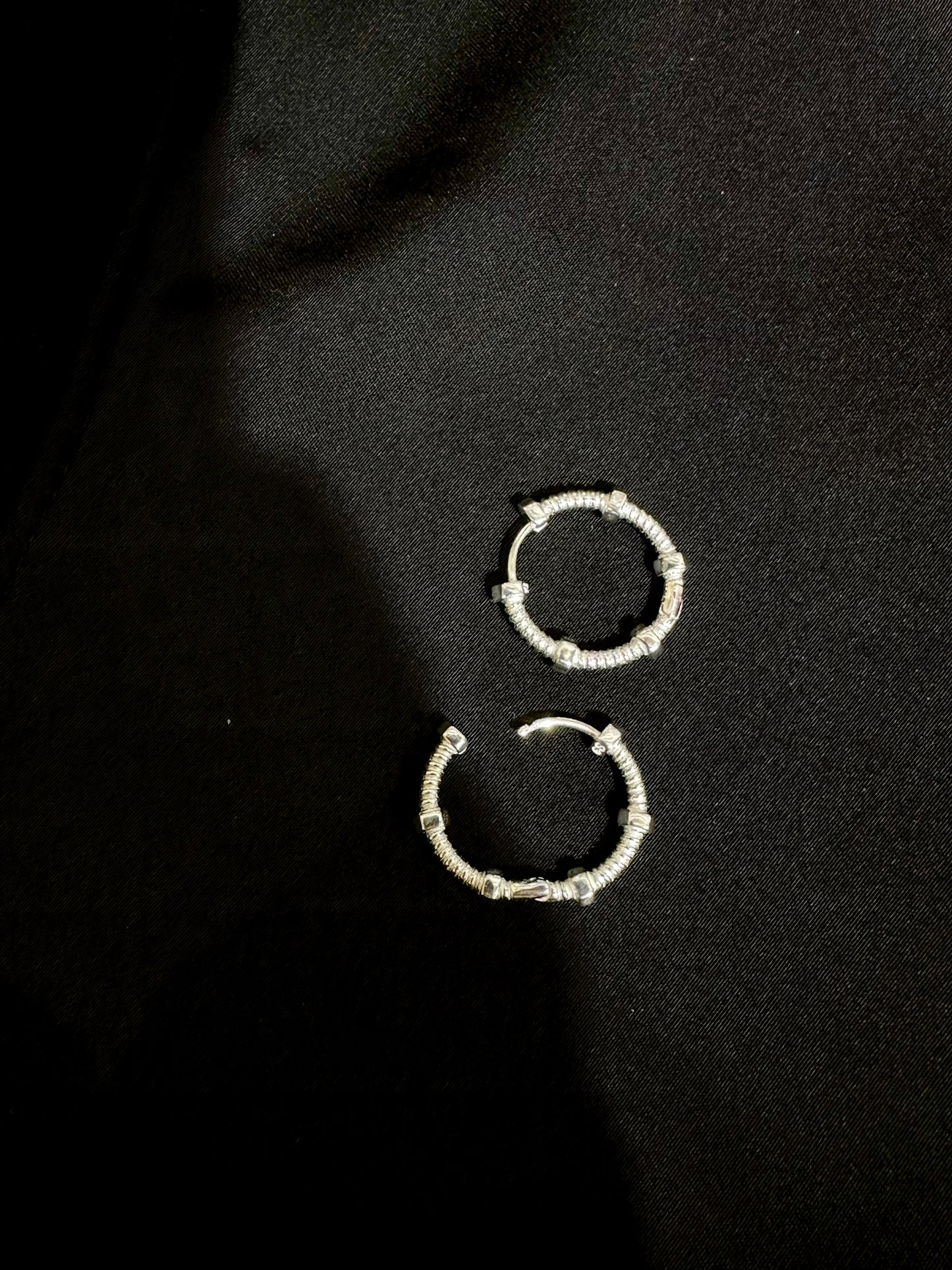 925 SCREW LOOP EARRINGS