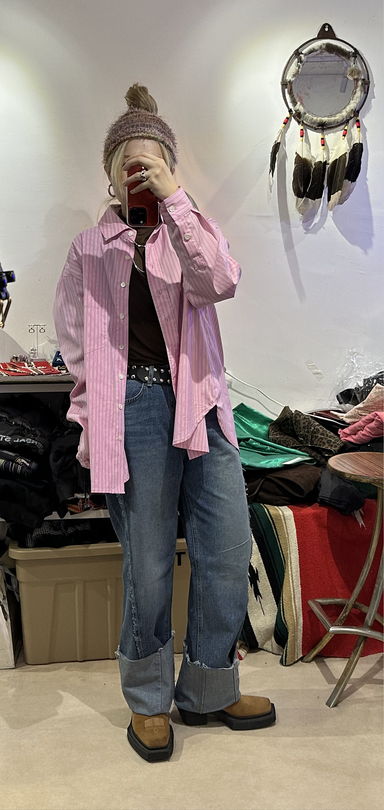 TWIST SEAM JEANS