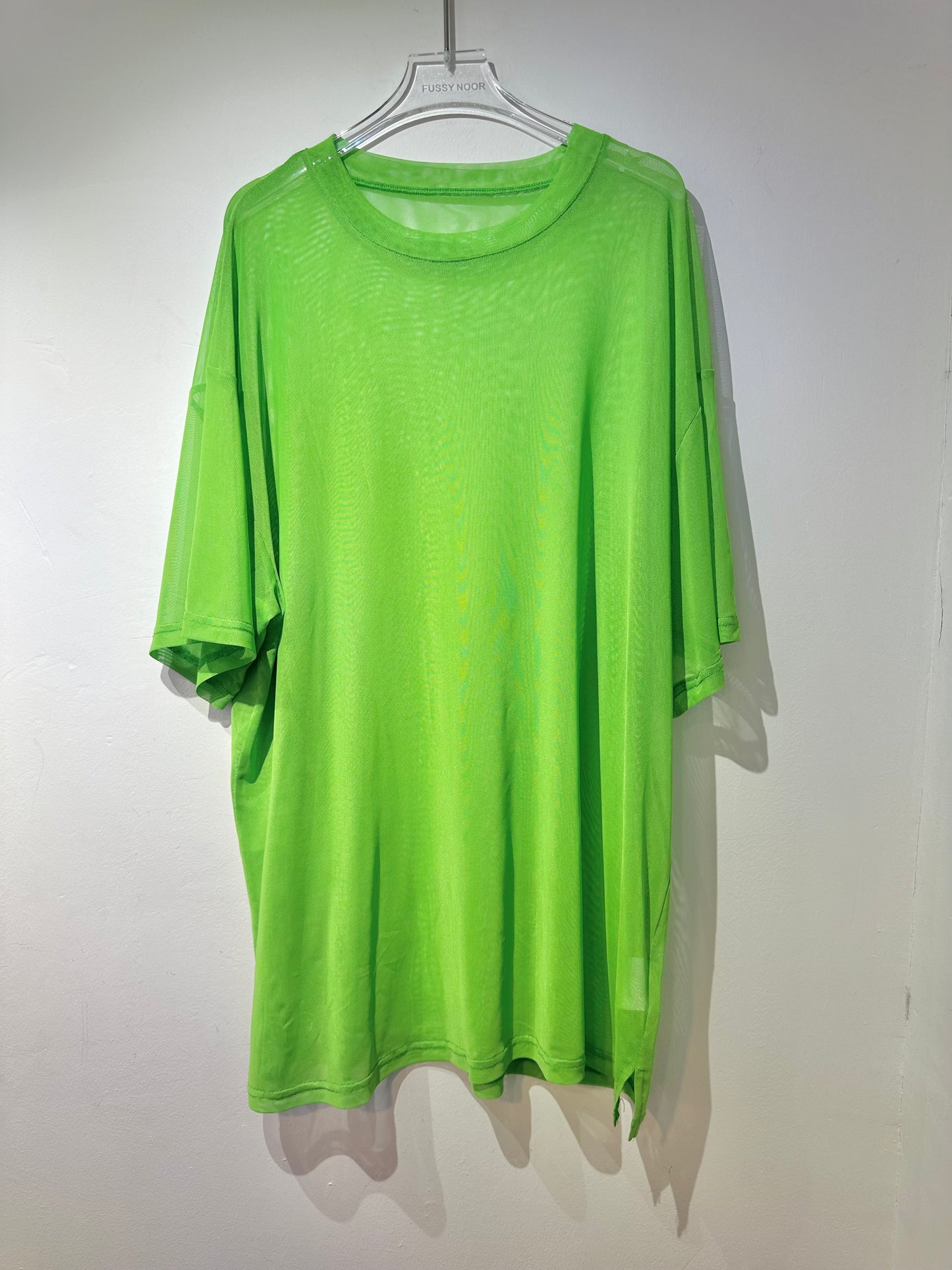 • FUSSY MADE • AIRY MESH TOP - OVERSIZED