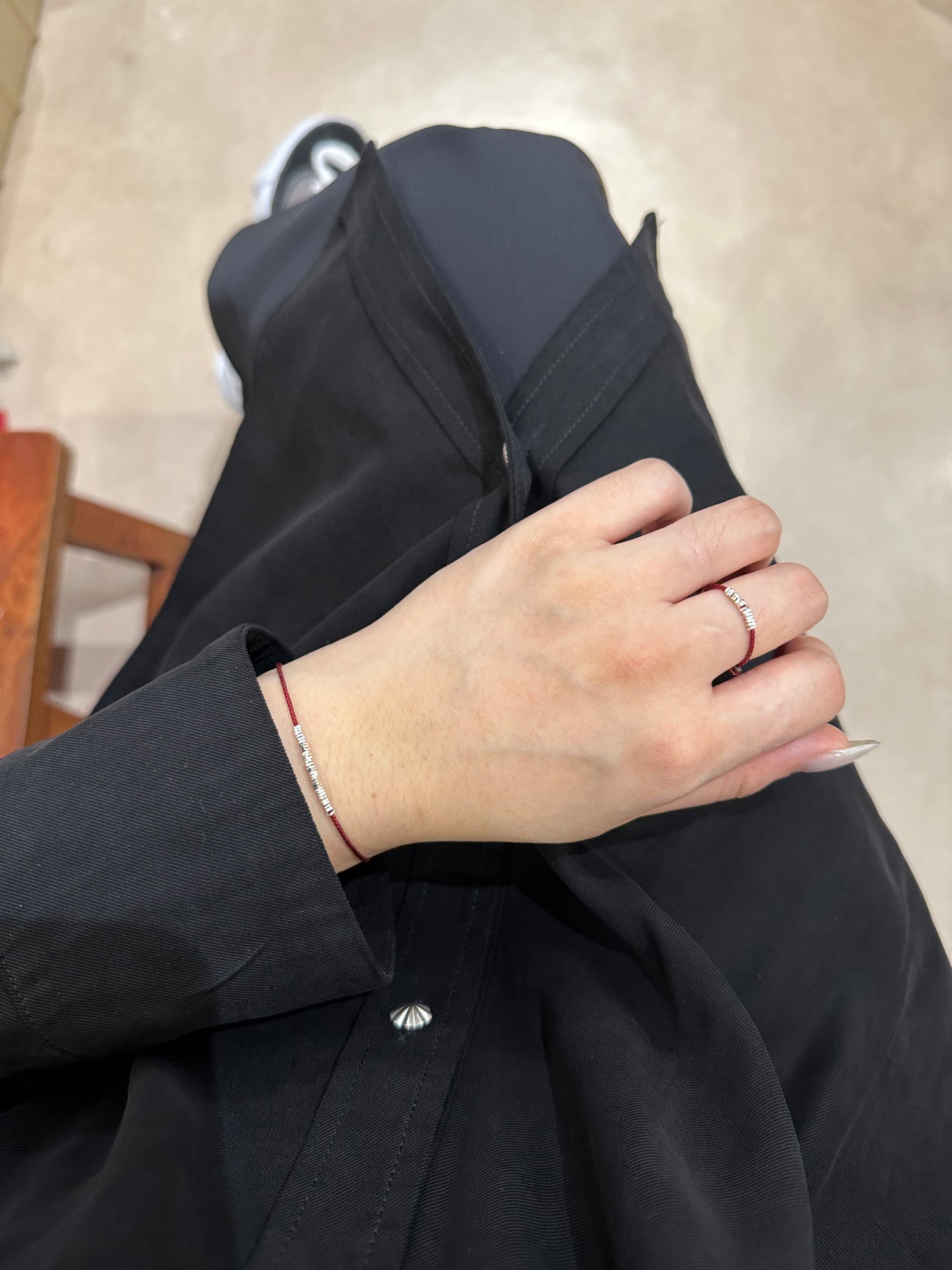 925 WAXY LINE BRACELET