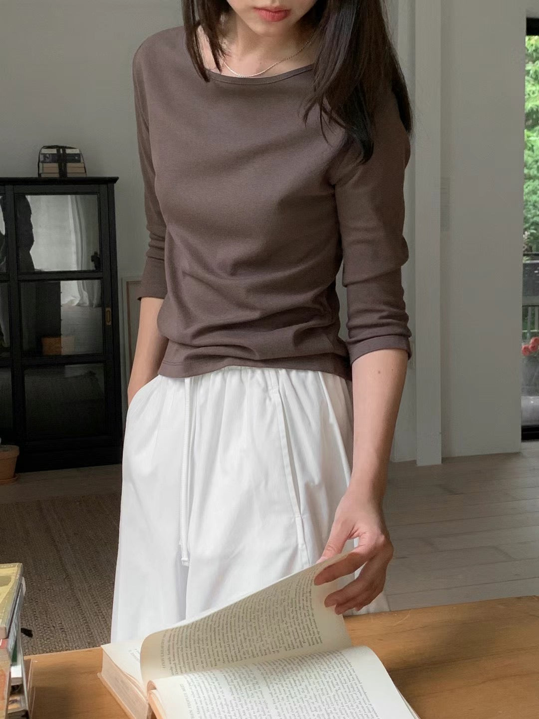 BOATNECK TEE