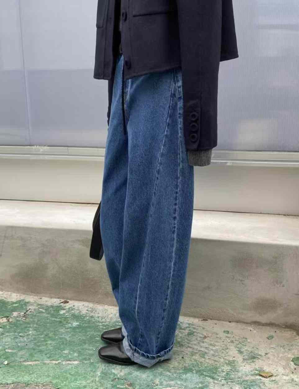 DOUBLE SIDE SEAM JEANS