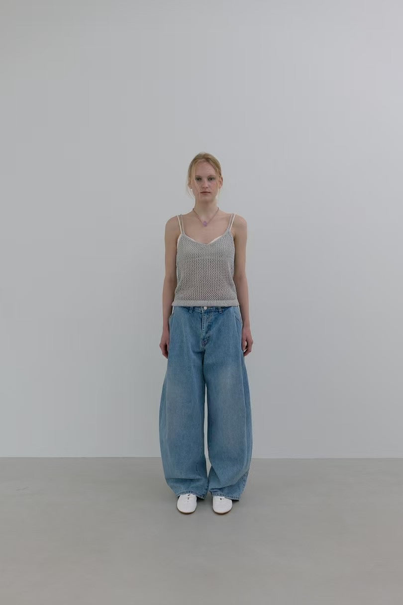CLEAN BARREL JEANS