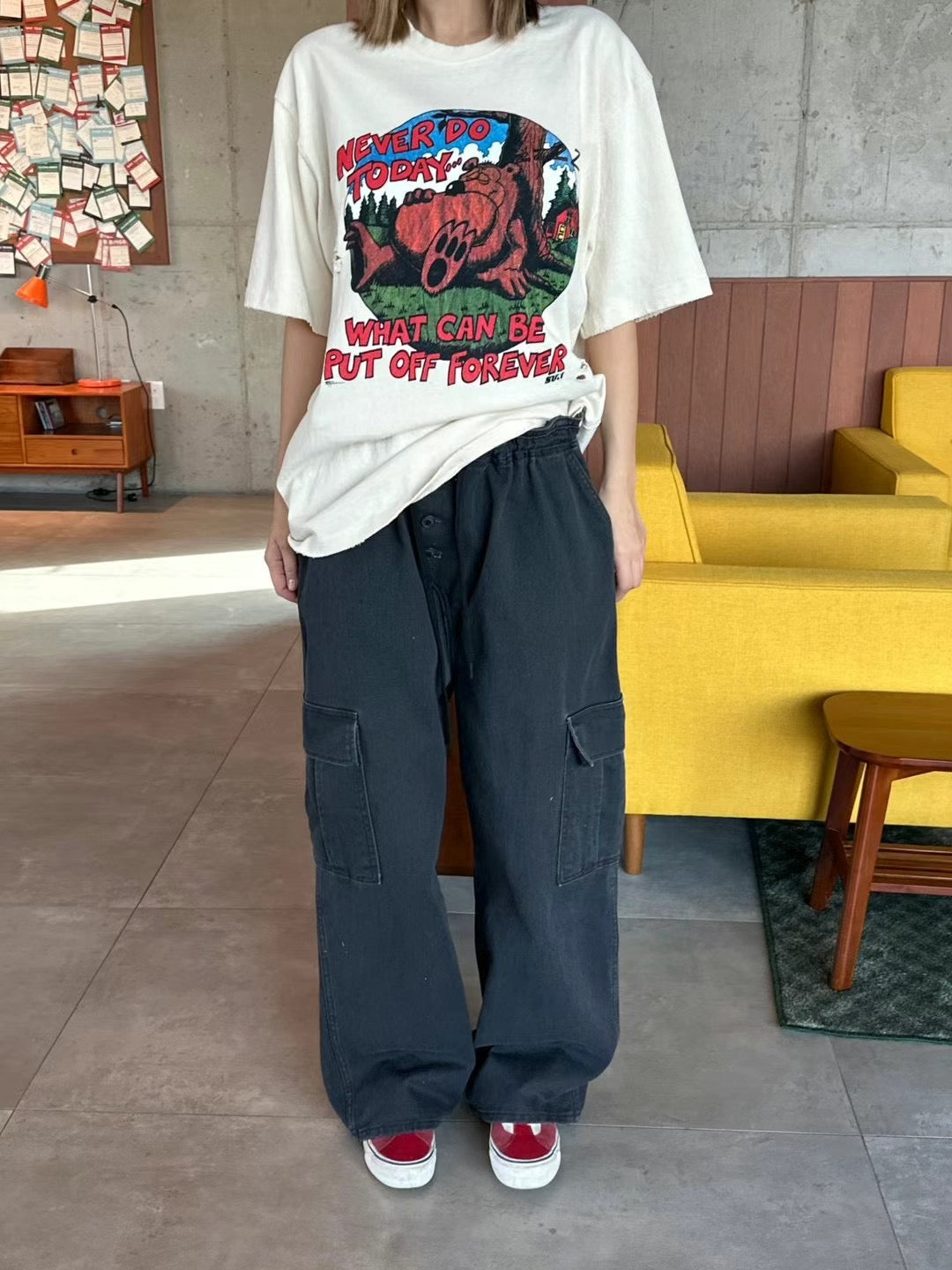 BIG POCKET CARGO PANTS -5 COLOURS