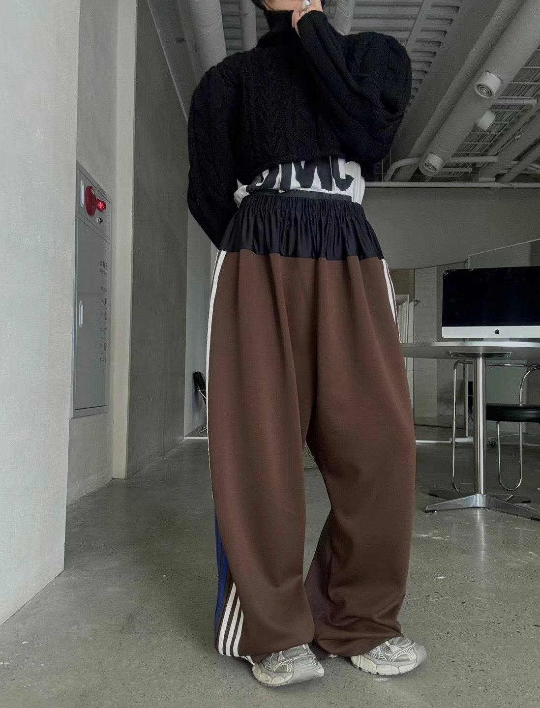 SILLY PATCHED TRACK PANTS
