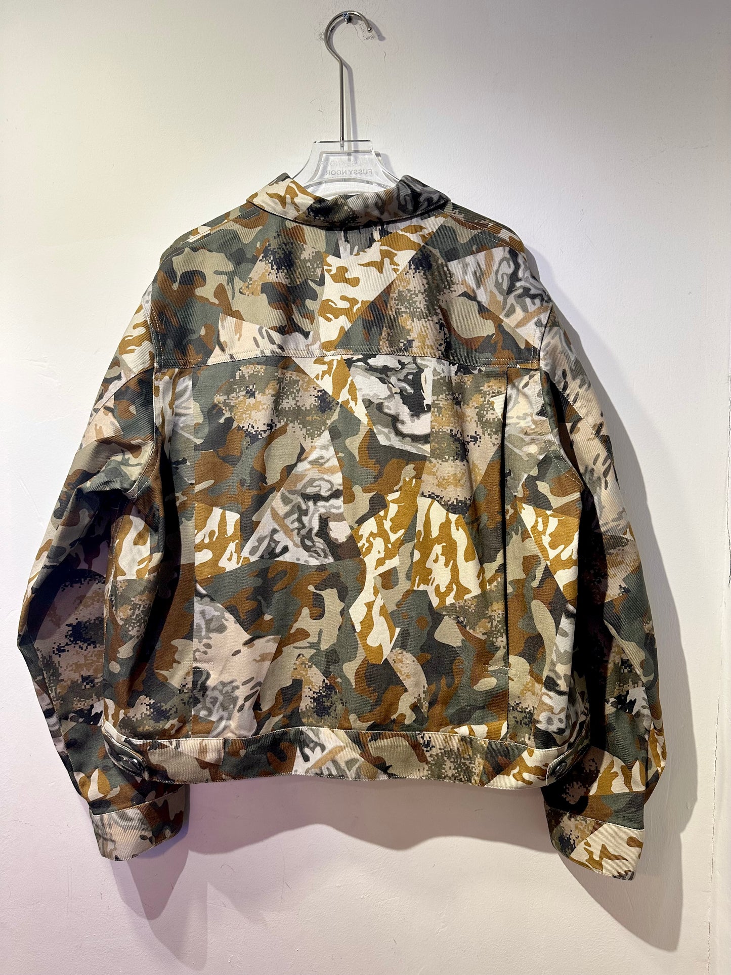 • FUSSY MADE • CAMO PATCHED JACKET