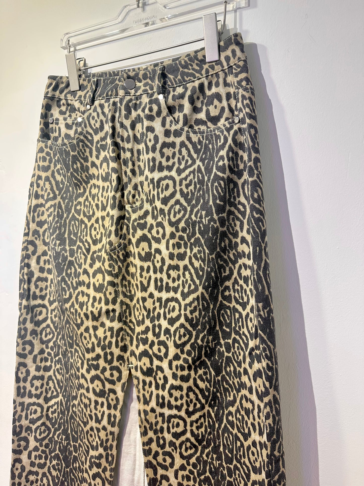 • FUSSY MADE • JAGUAR PATTERNED SKIRT