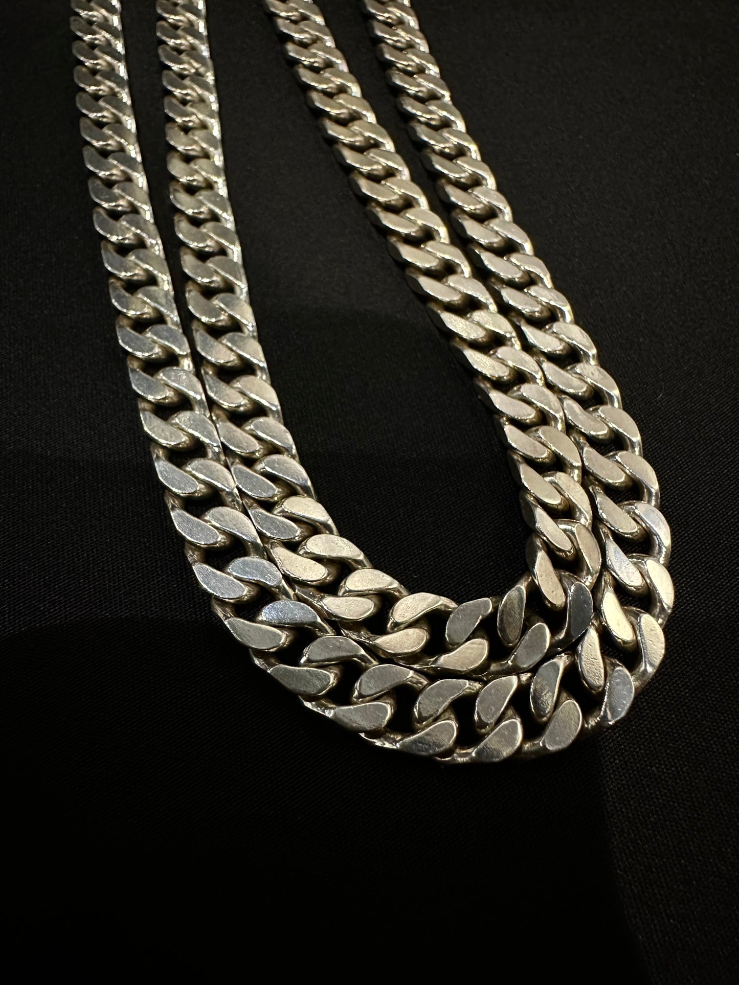 HANDMADE 925 6MM THICK CHAIN NECKLACE