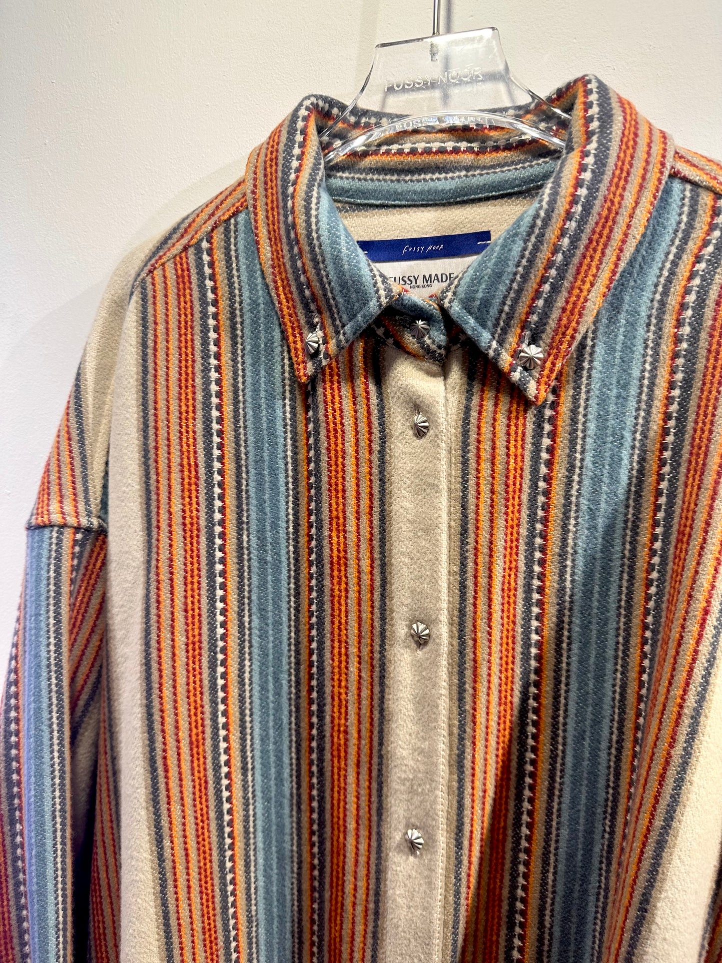• FUSSY MADE • BOHO STRIPE SHIRT