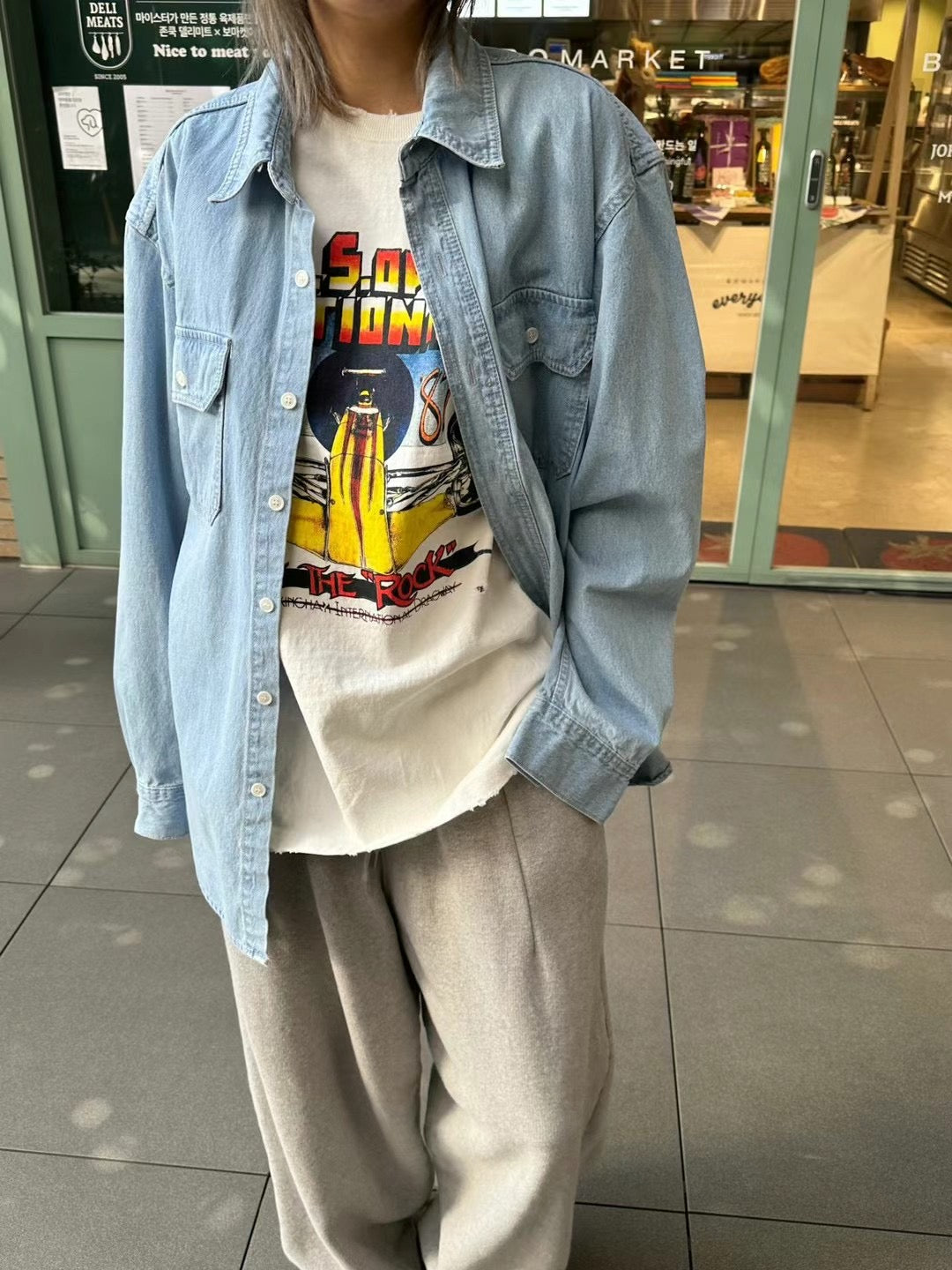 SOFT LIGHT DENIM SHIRT