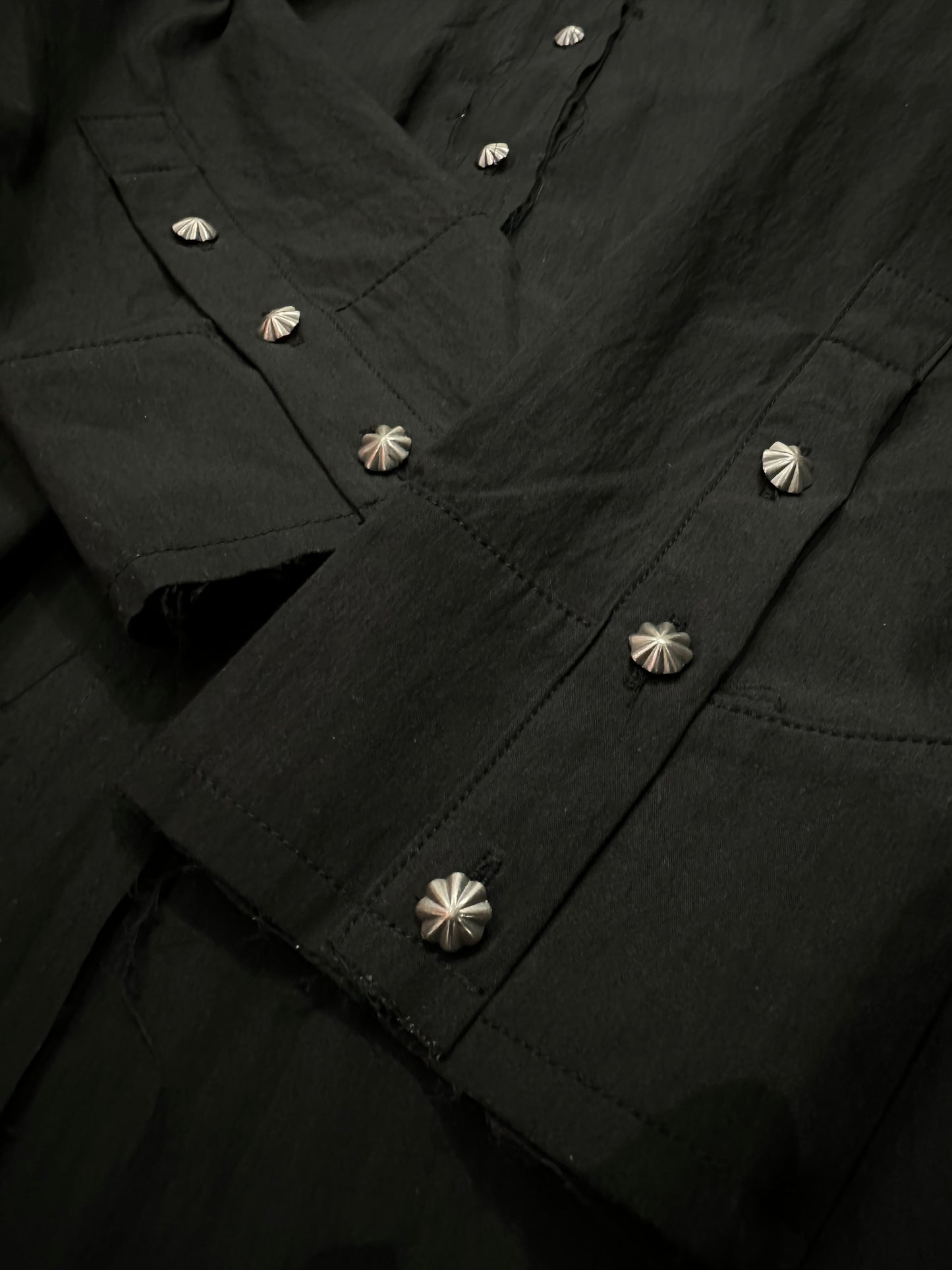 • FUSSY MADE • FRAYED EDGE SHIRT