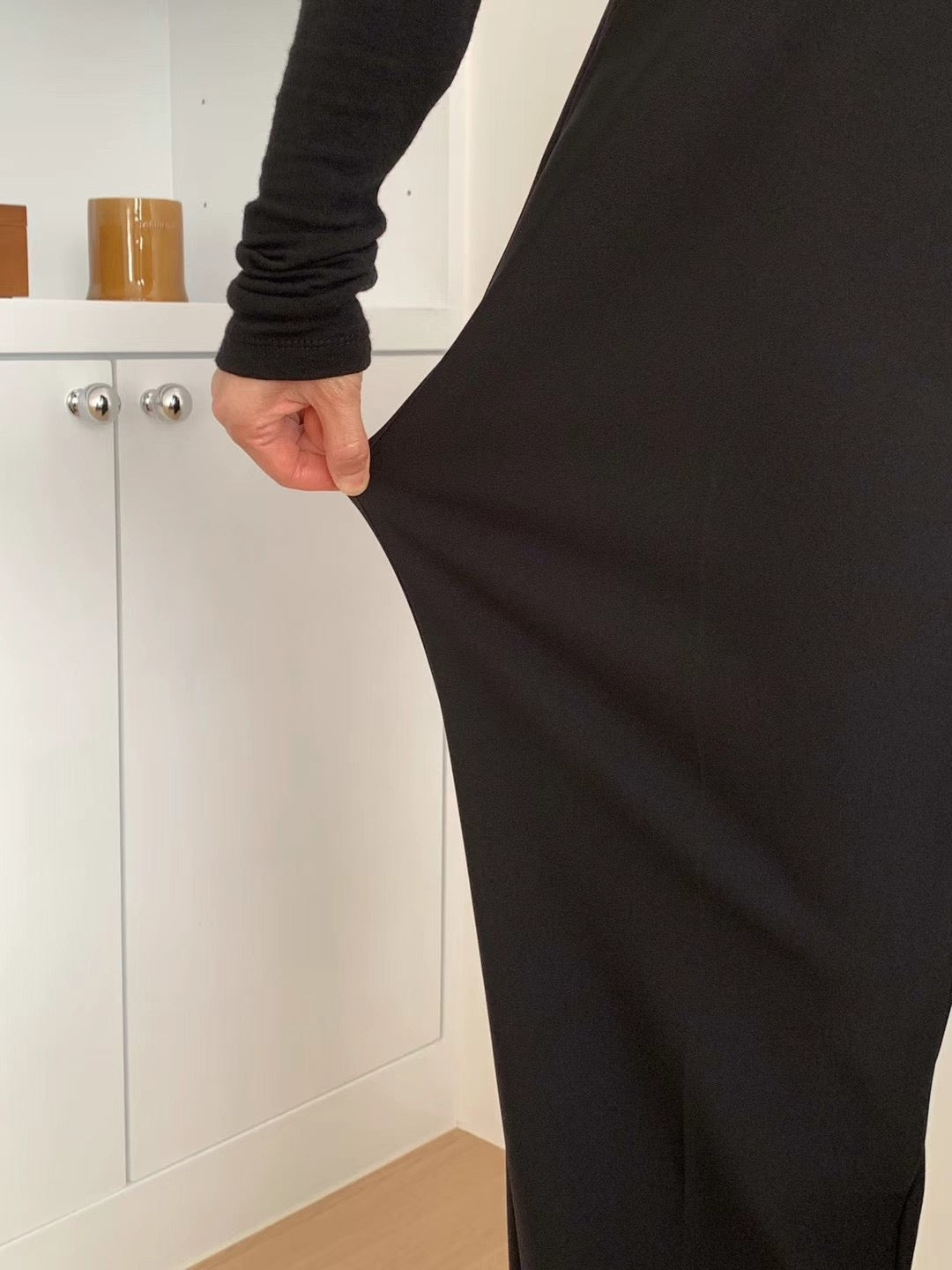 ELASTIC WAIST GOOD CUT PANTS