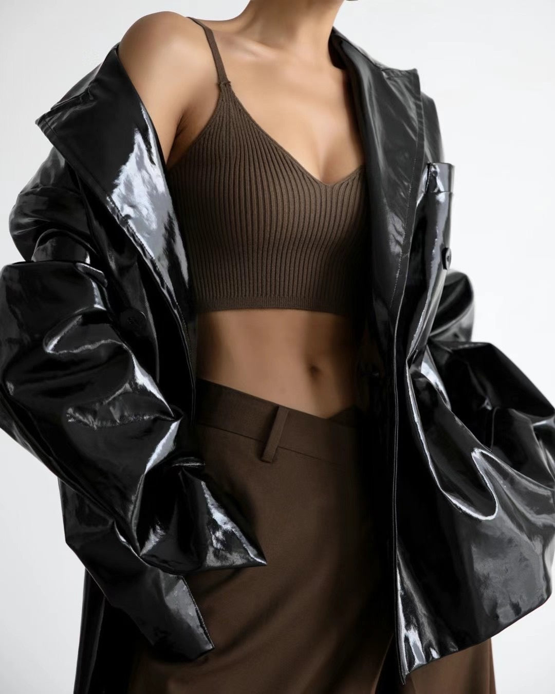 CROSS WRAP TROUSERS