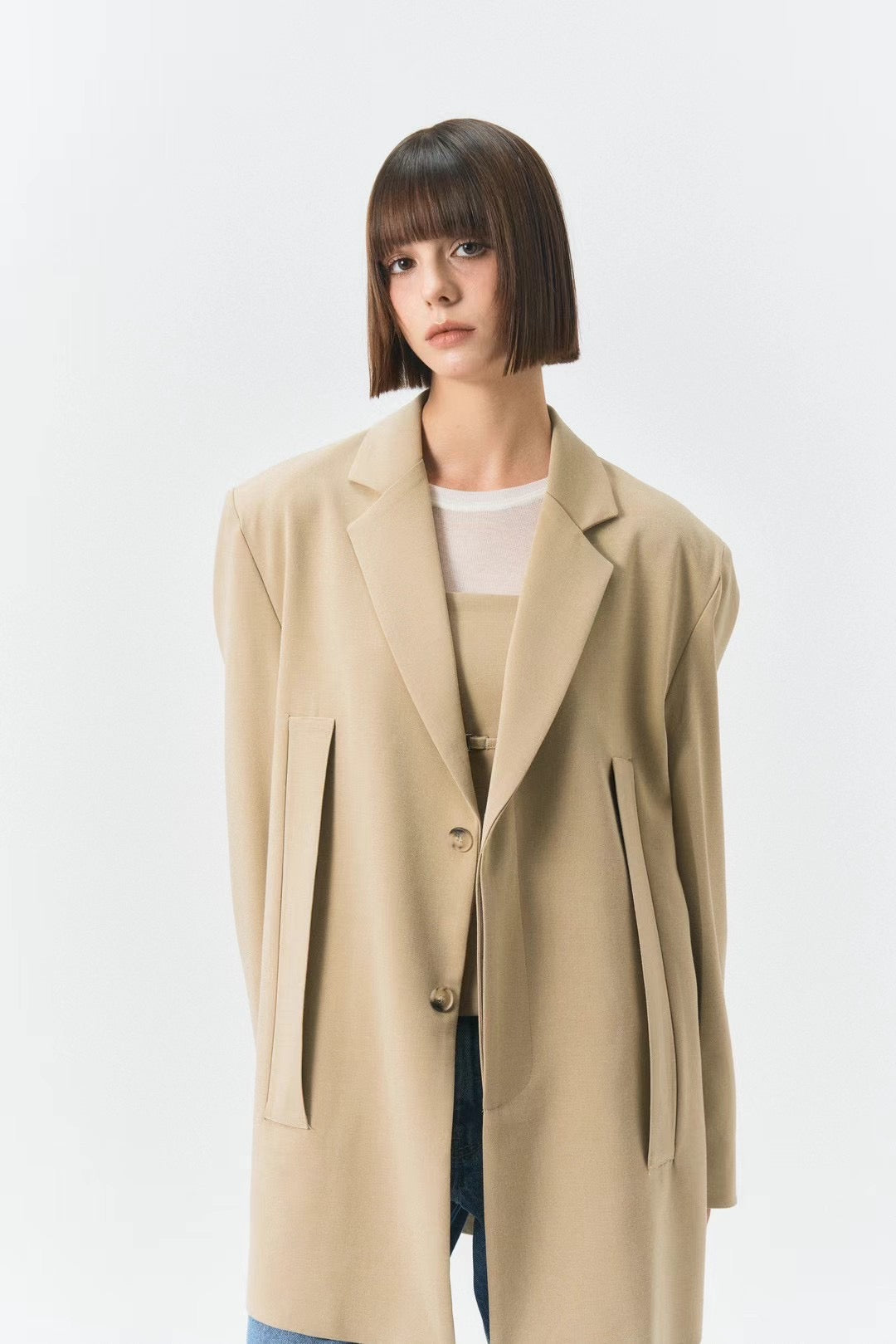 2WAY CAPE BLAZER