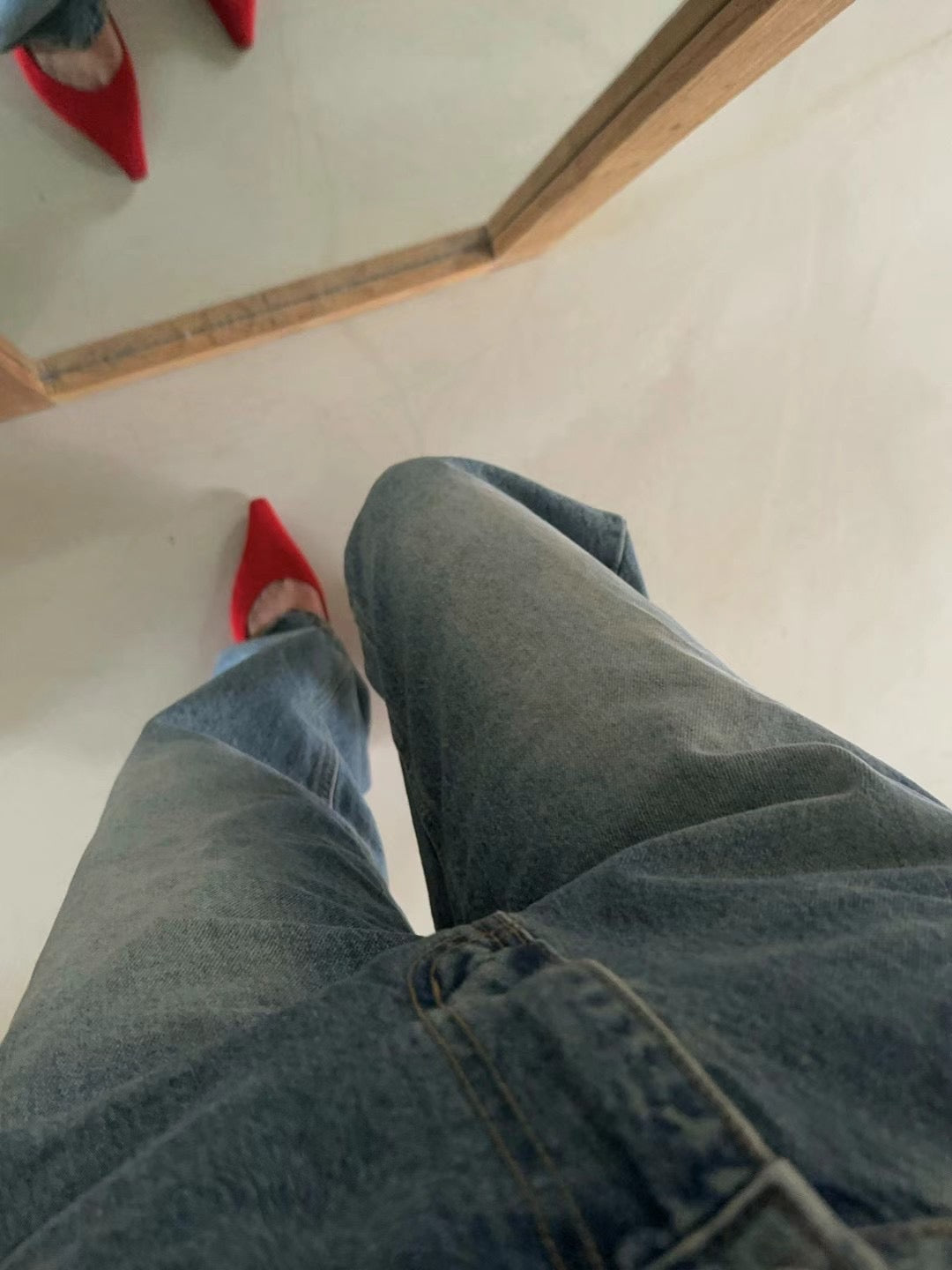 NORMAL STRAIGHT CUT JEANS