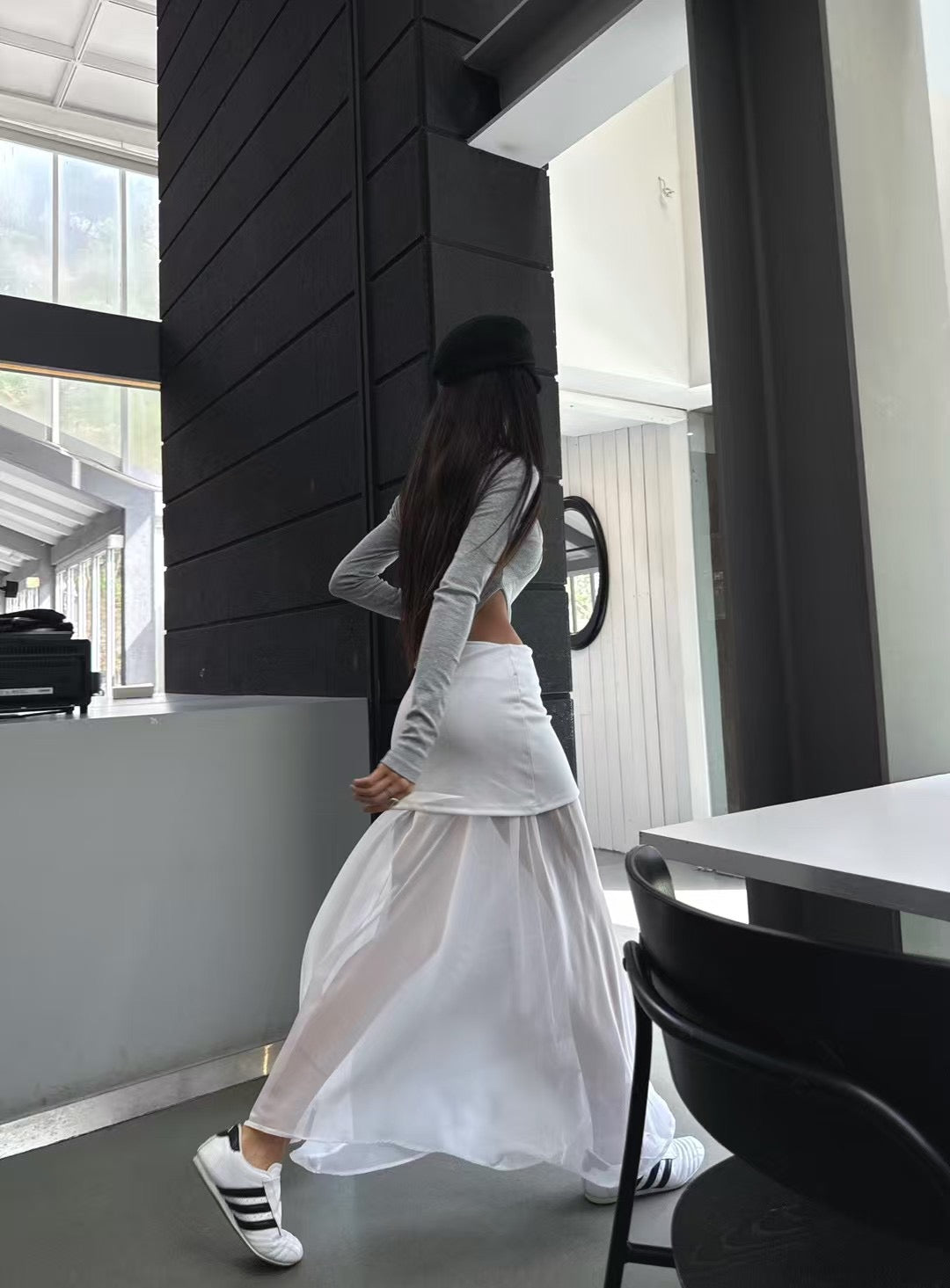 CHIFFON SKIRT