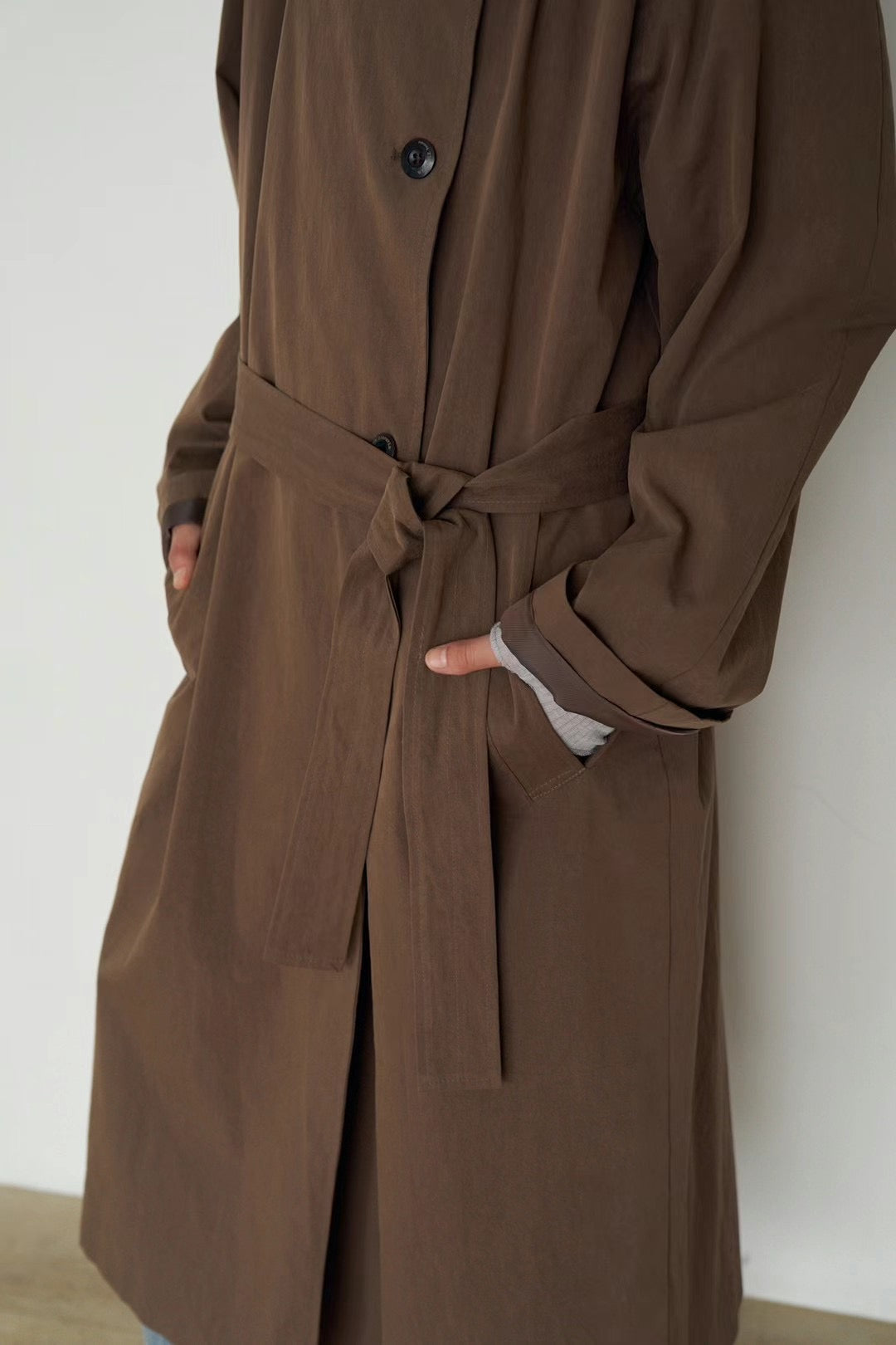 !!!LAST ORDER - SPECIAL OFFER until Sunday!!! WIDE COLLAR RELAXED TRENCH COAT