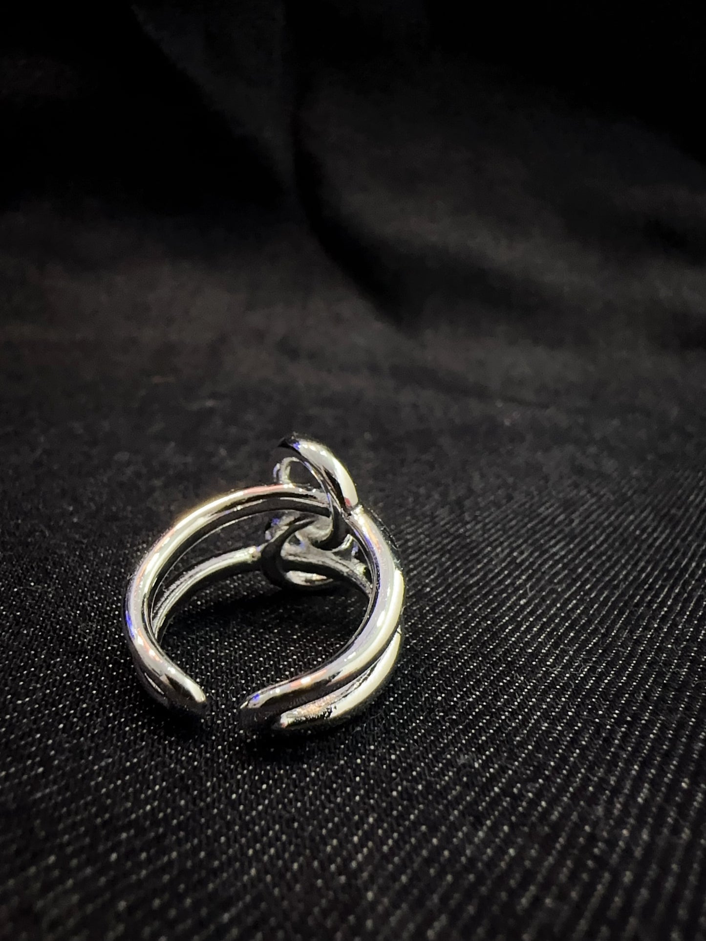 925 INFINITE HOOP RING