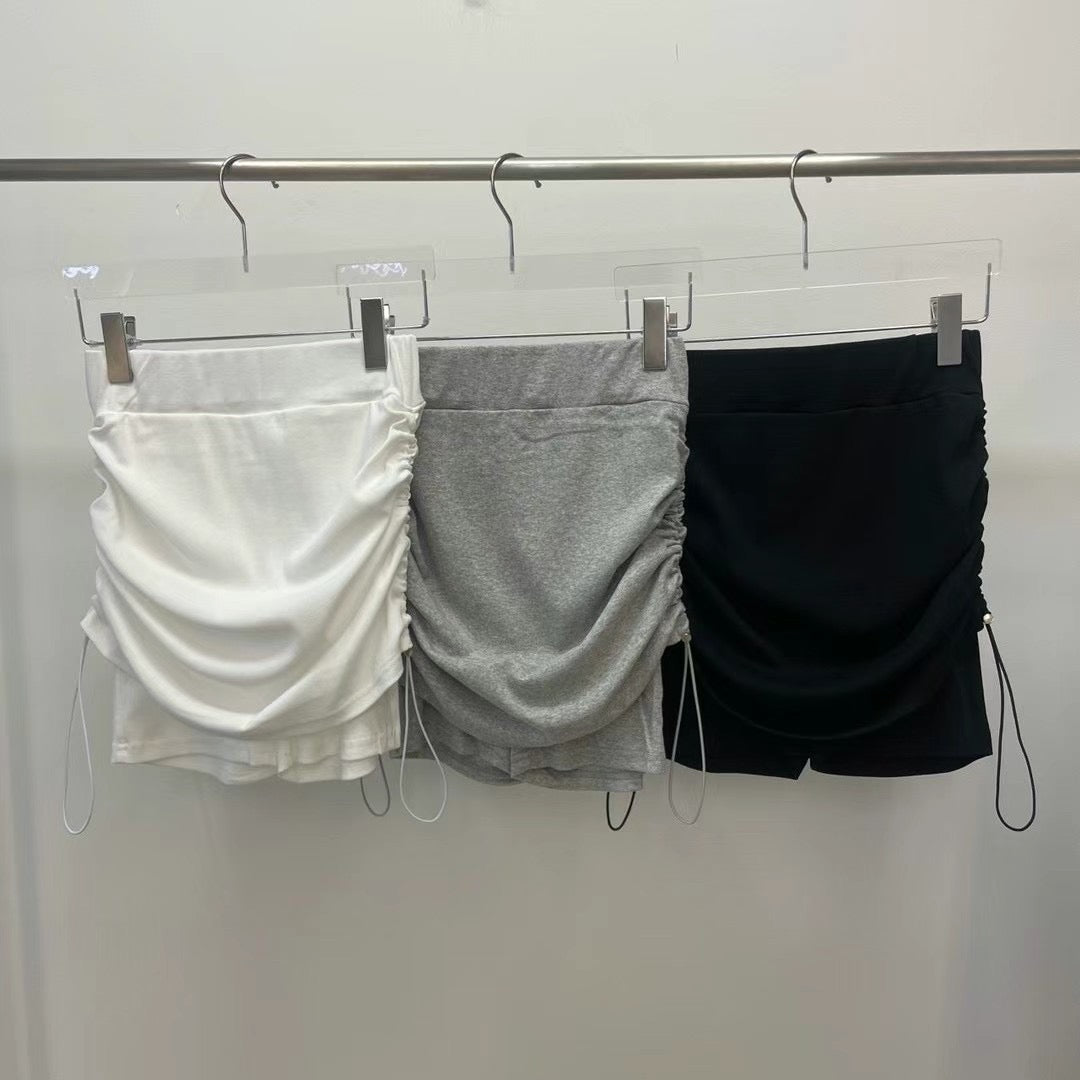 DRAWSTRING PANT SKIRT