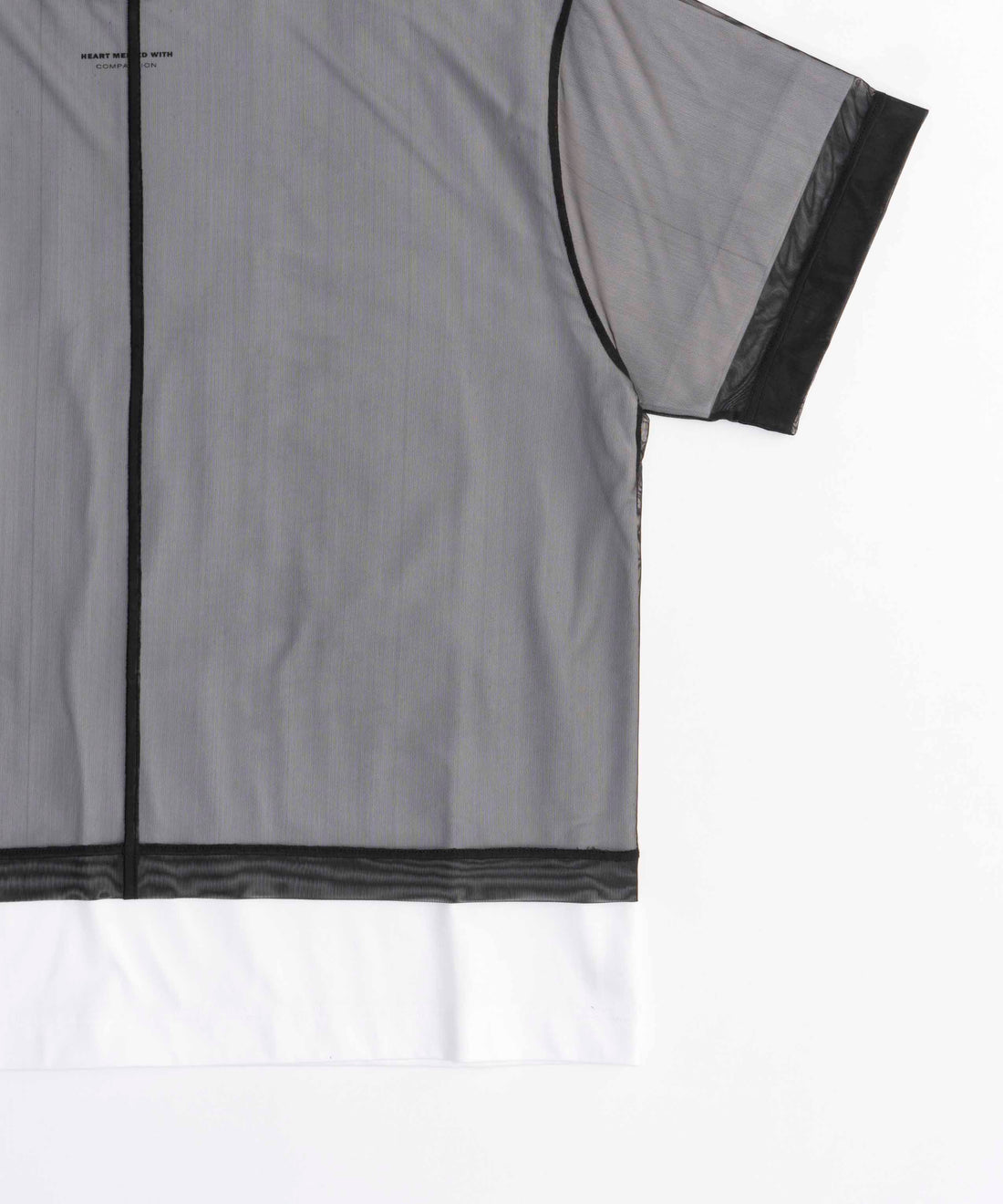 SHEER LAYERED TEE ( 2IN1 )