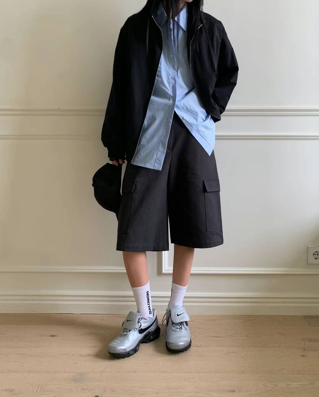 STRAIGHT CUT CHINO SHORTS