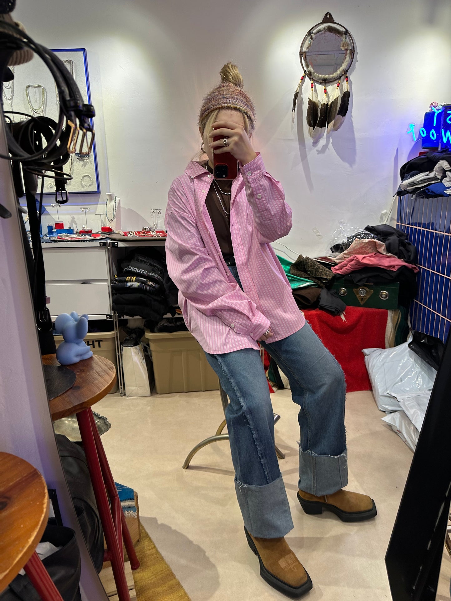 TWIST SEAM JEANS