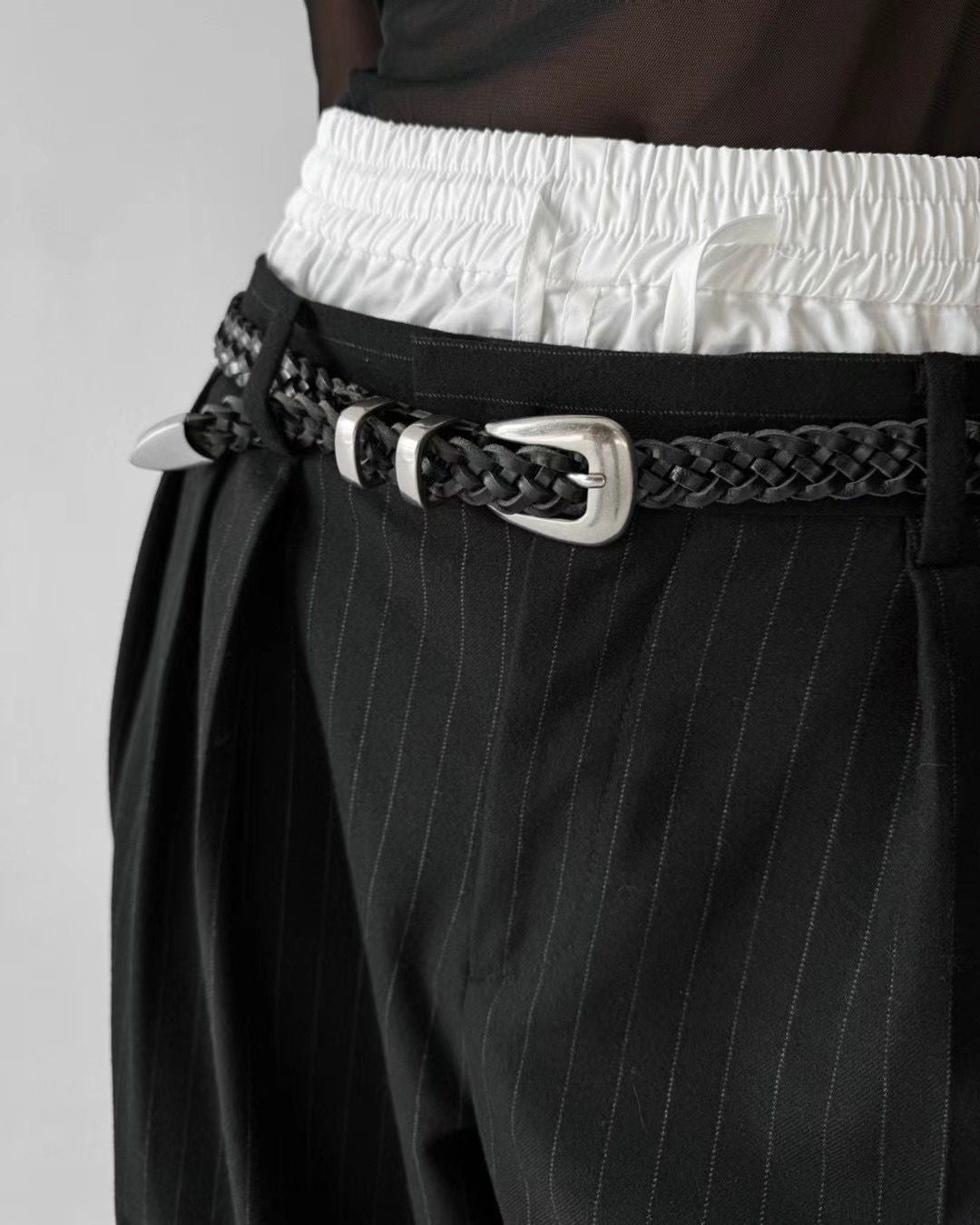 Maroney Pleated Boxer Trousers