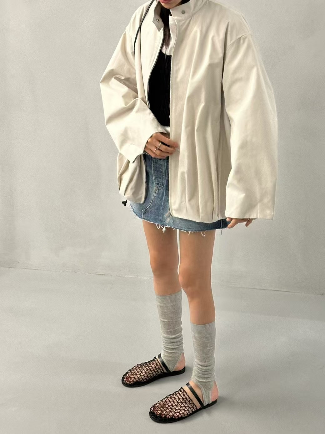 OVERSIZED BASIC DAILY JACKET