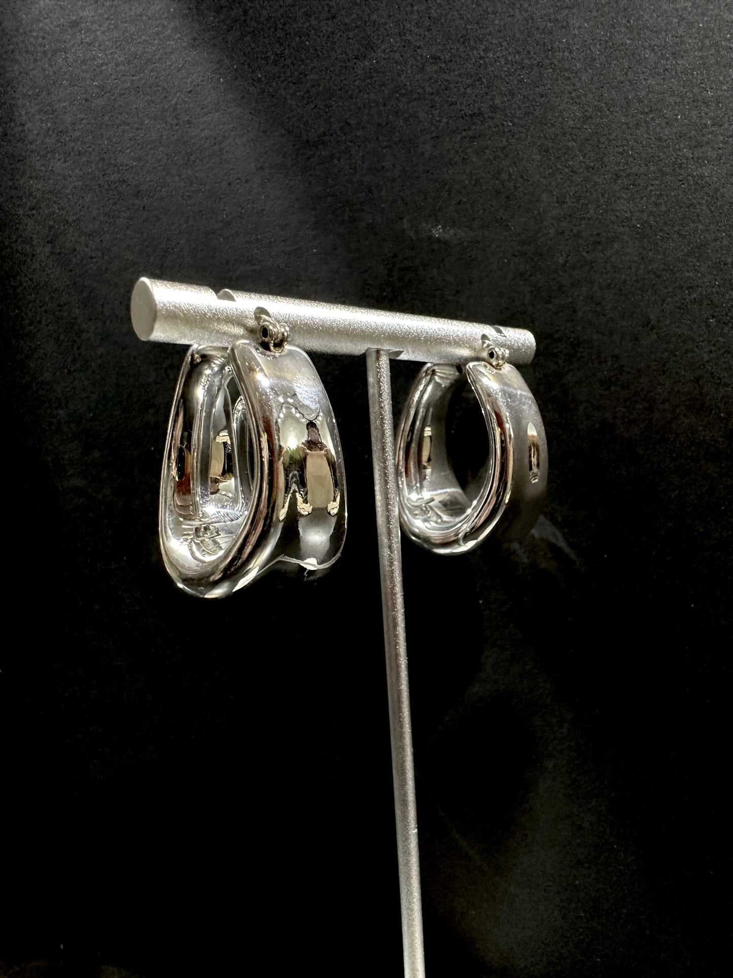 925 HORSESHOE EARRINGS
